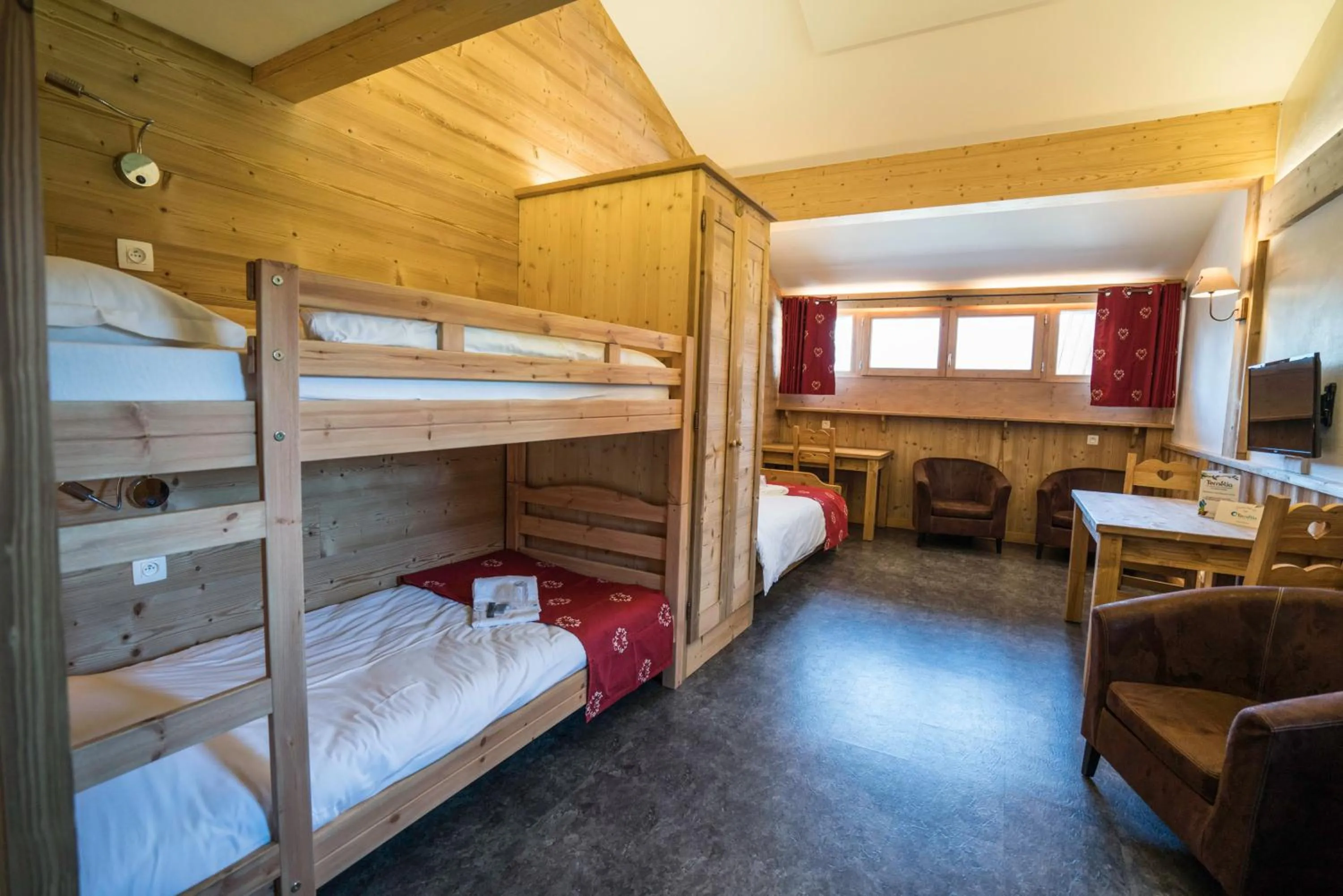 TV and multimedia, Bed in Village De Vacances Les Flocons Verts