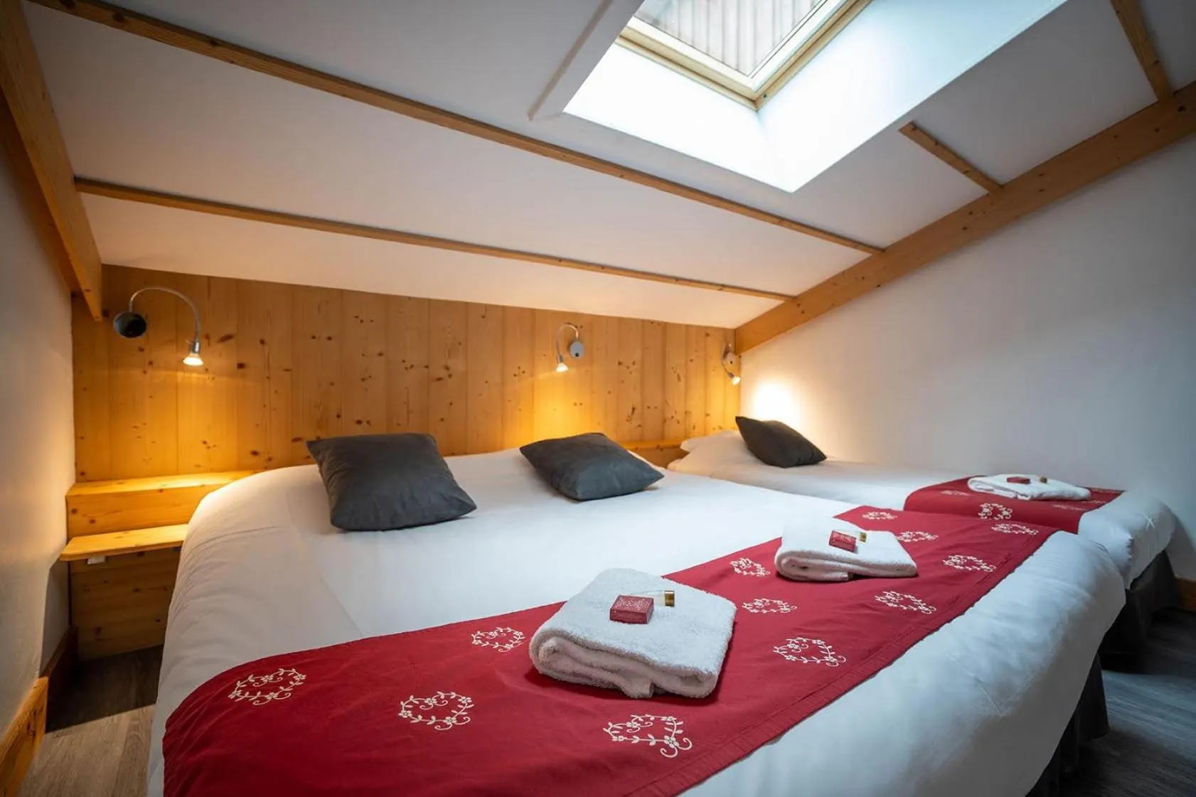 Bed in Village De Vacances Les Flocons Verts