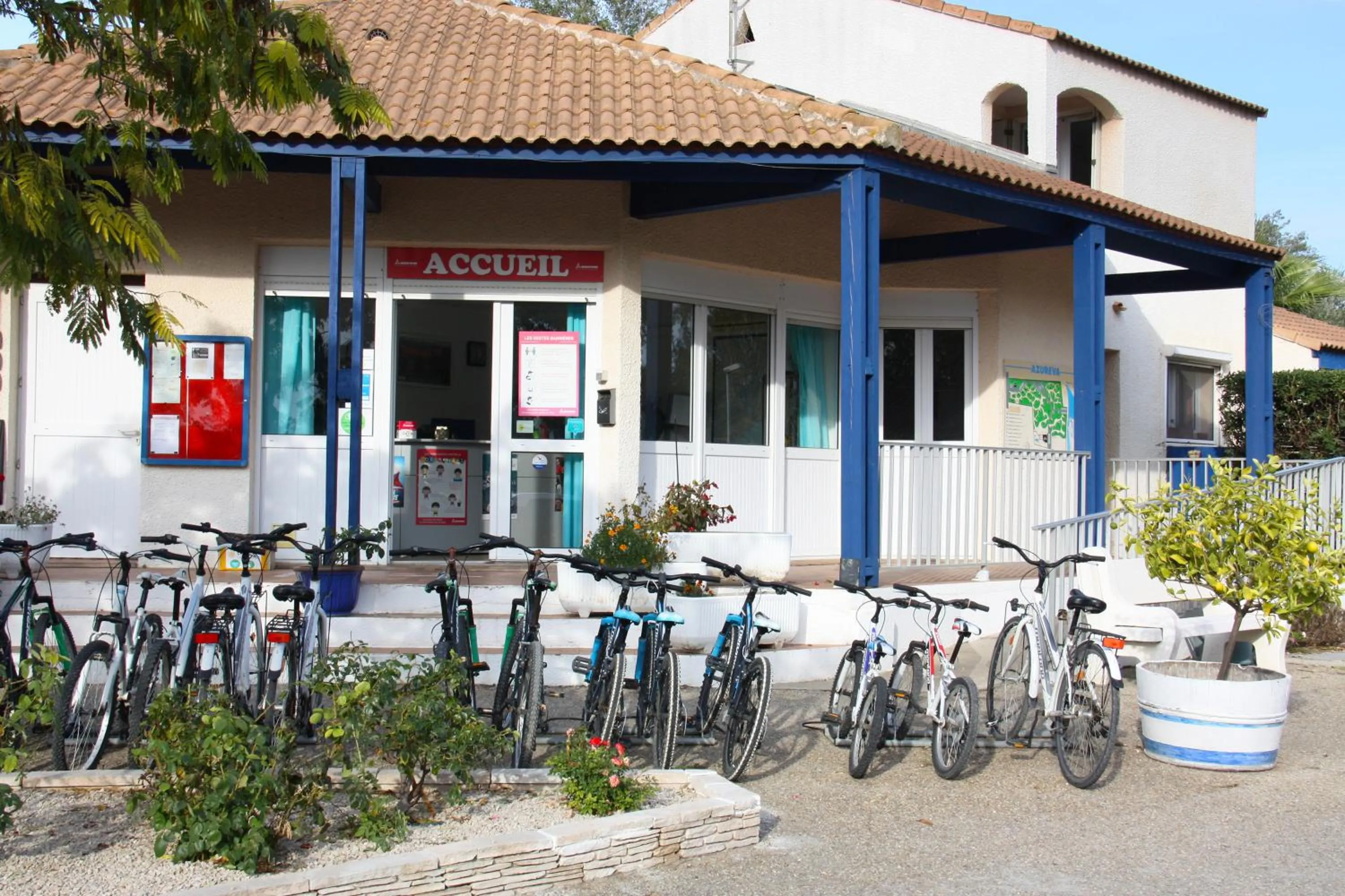 Lobby or reception in Azureva Le Grau du Roi