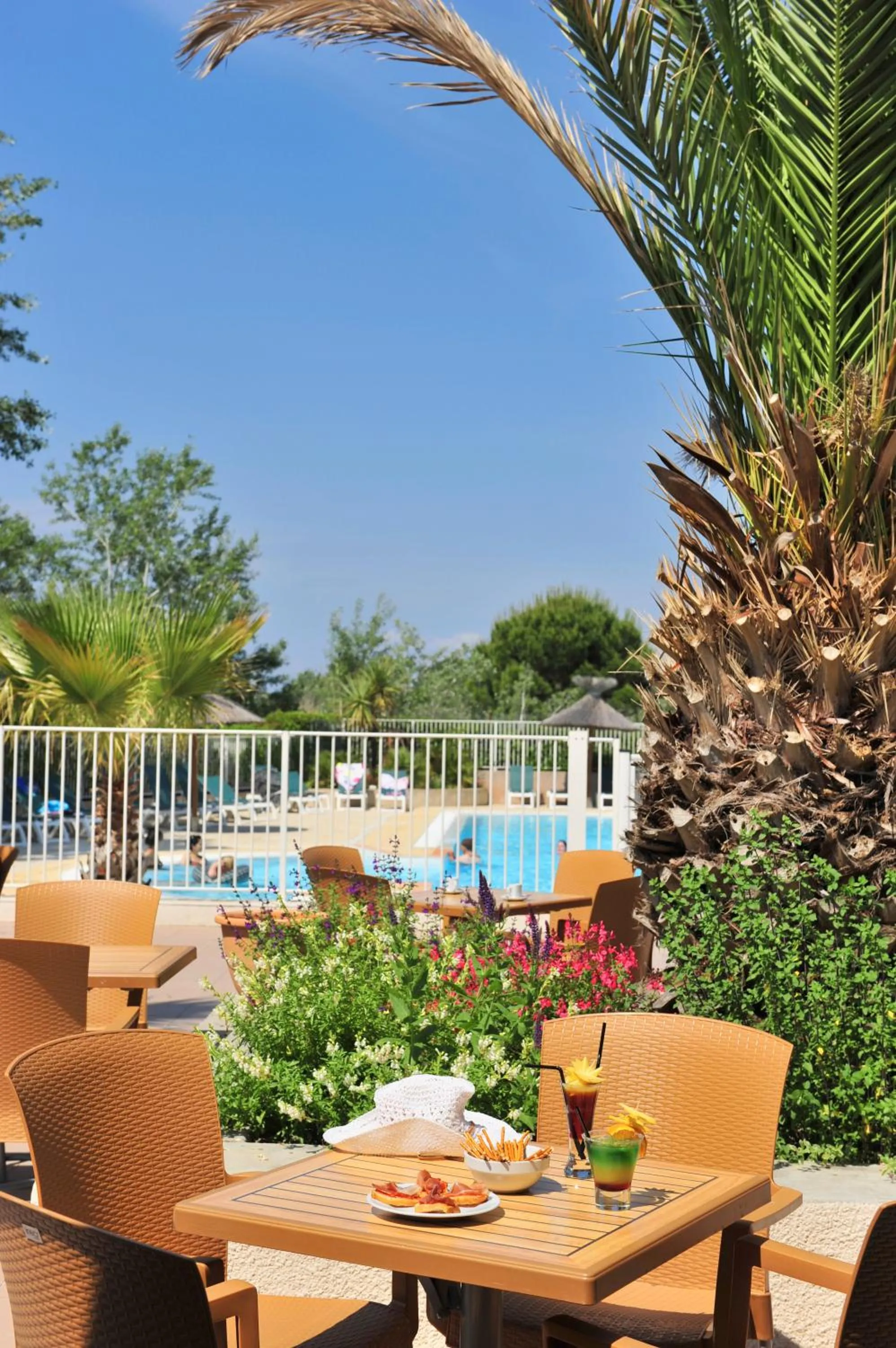 Swimming pool in Azureva Le Grau du Roi