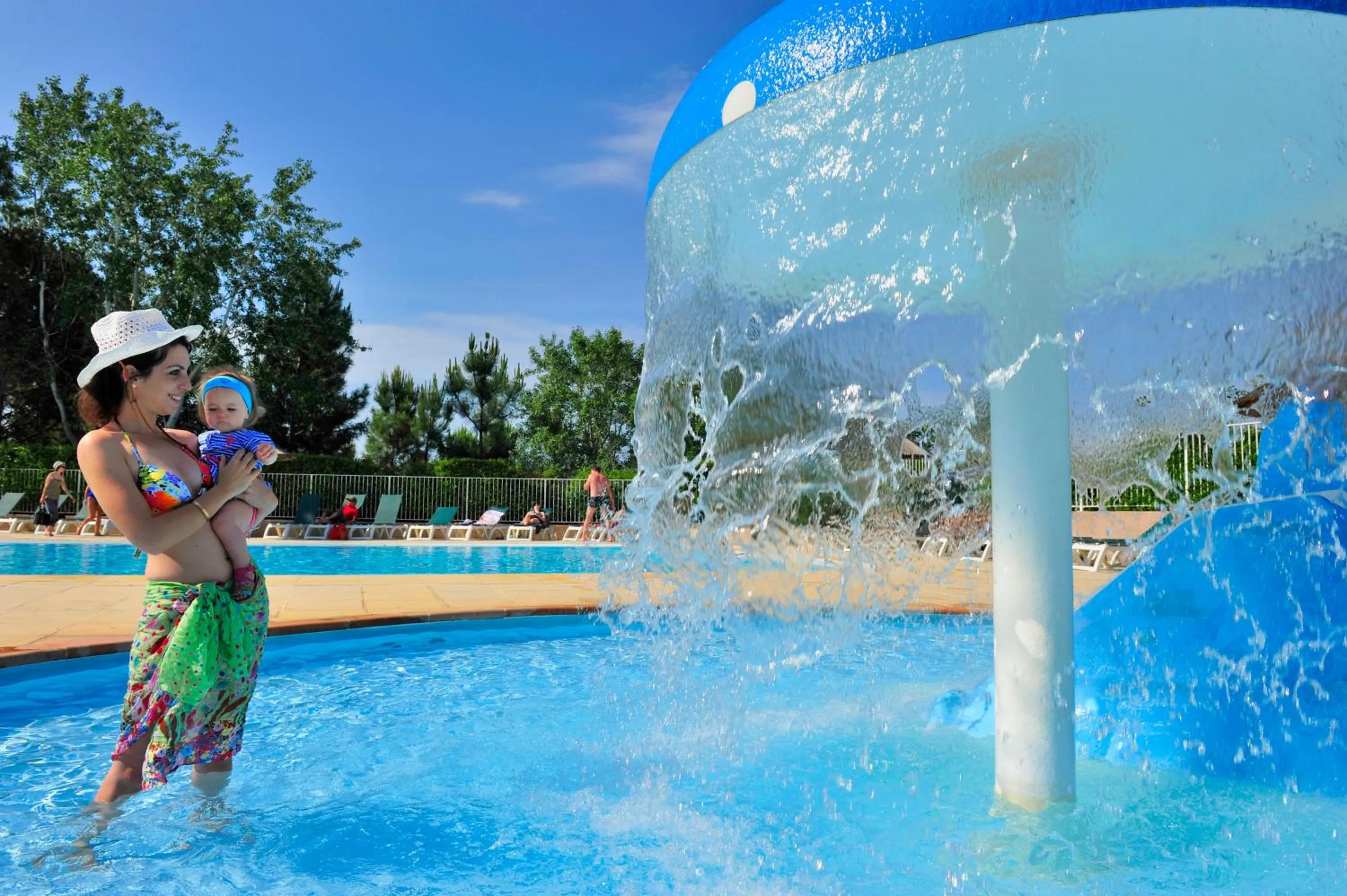 Swimming pool in Azureva Le Grau du Roi
