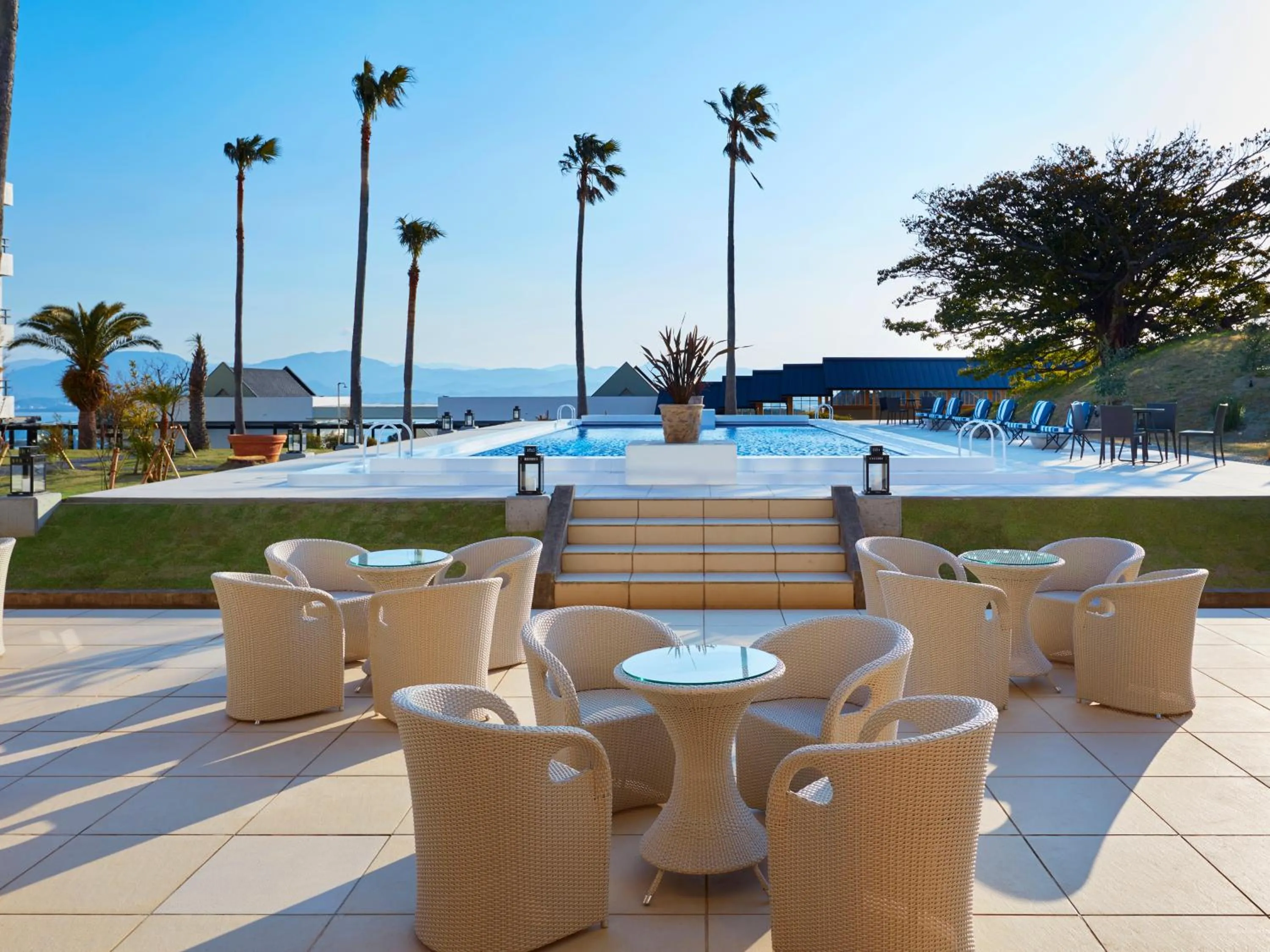 Swimming pool in Infinito Hotel and Spa