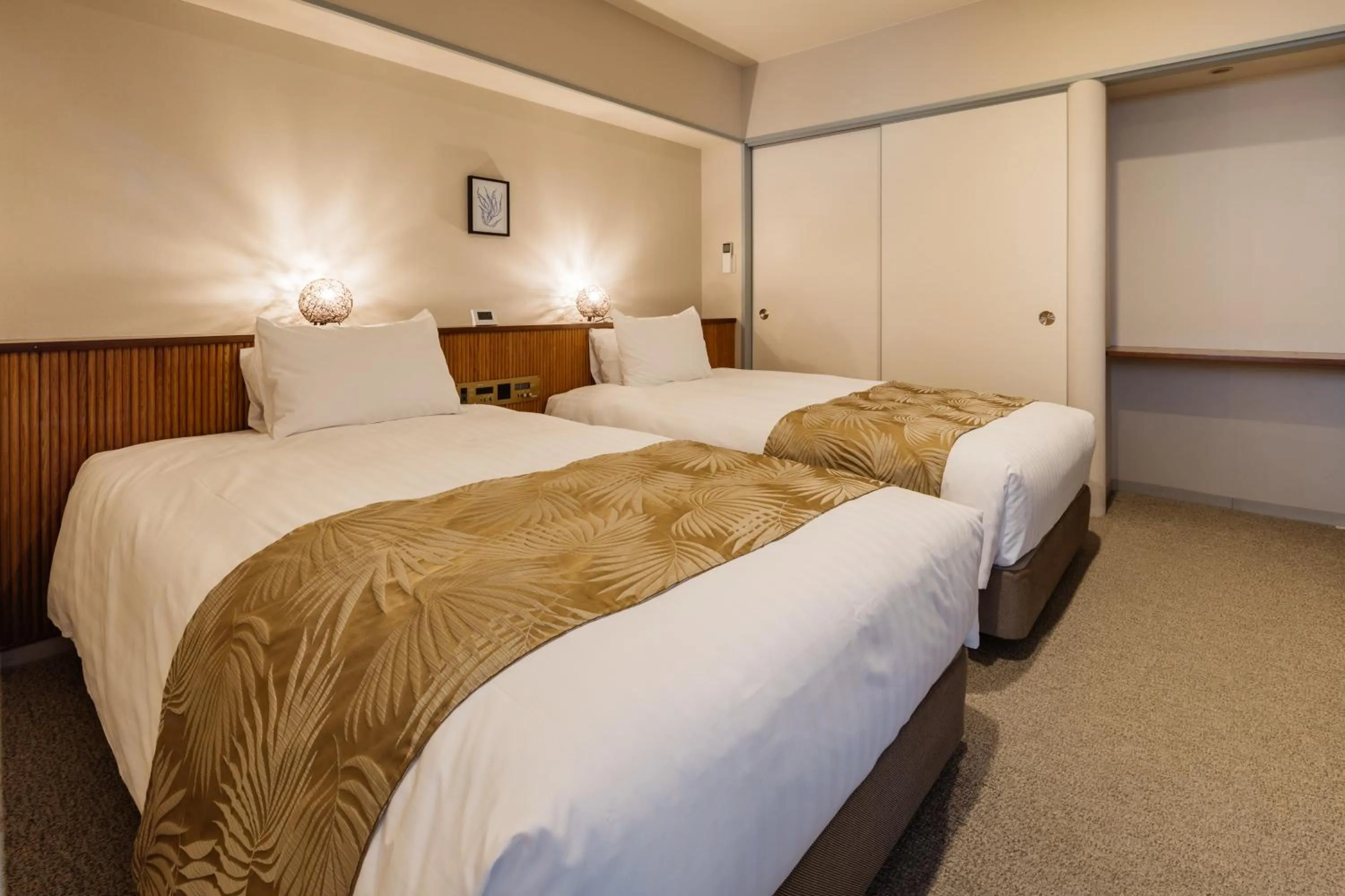 Bed in Infinito Hotel and Spa