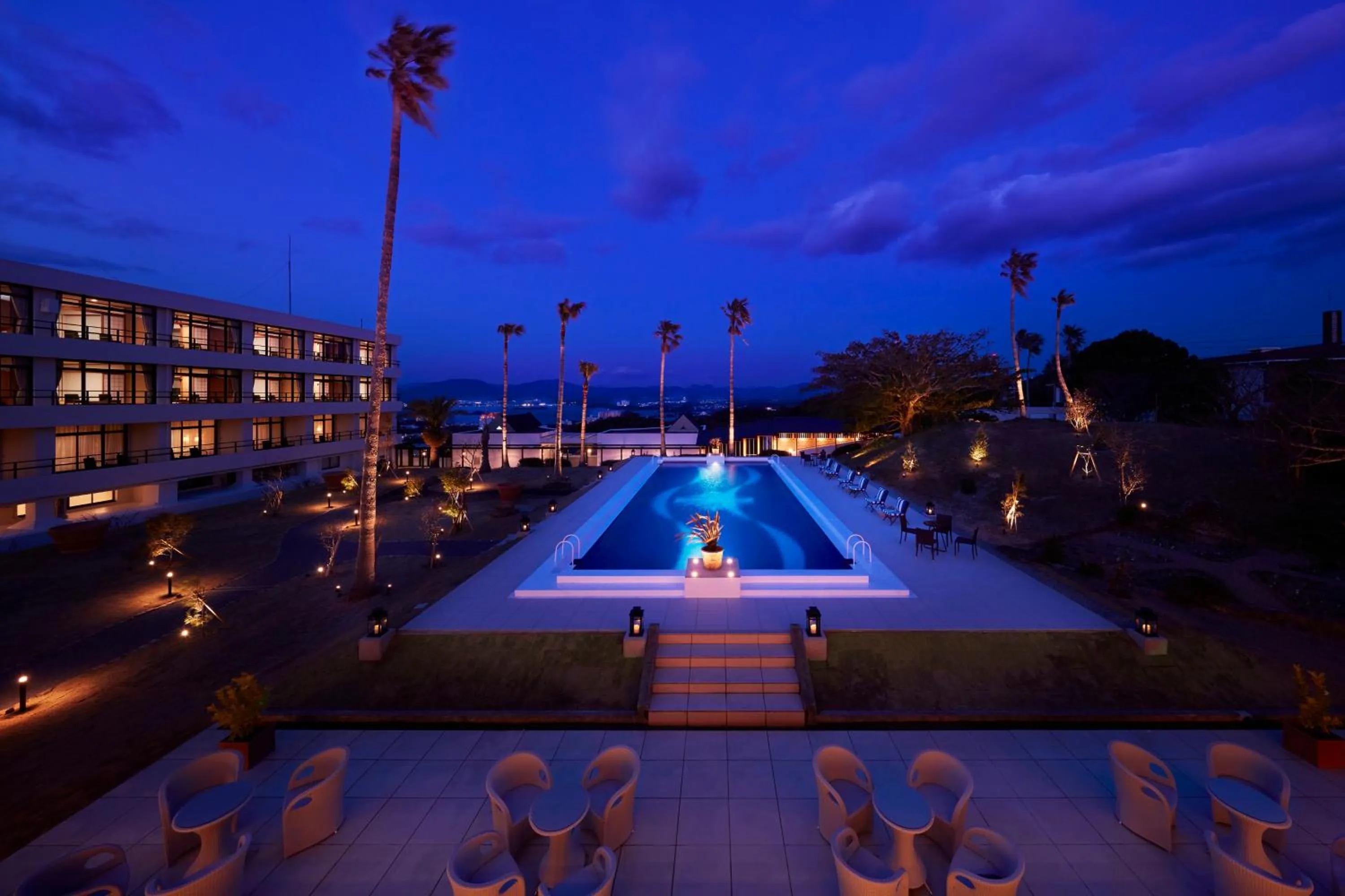 Swimming pool in Infinito Hotel and Spa