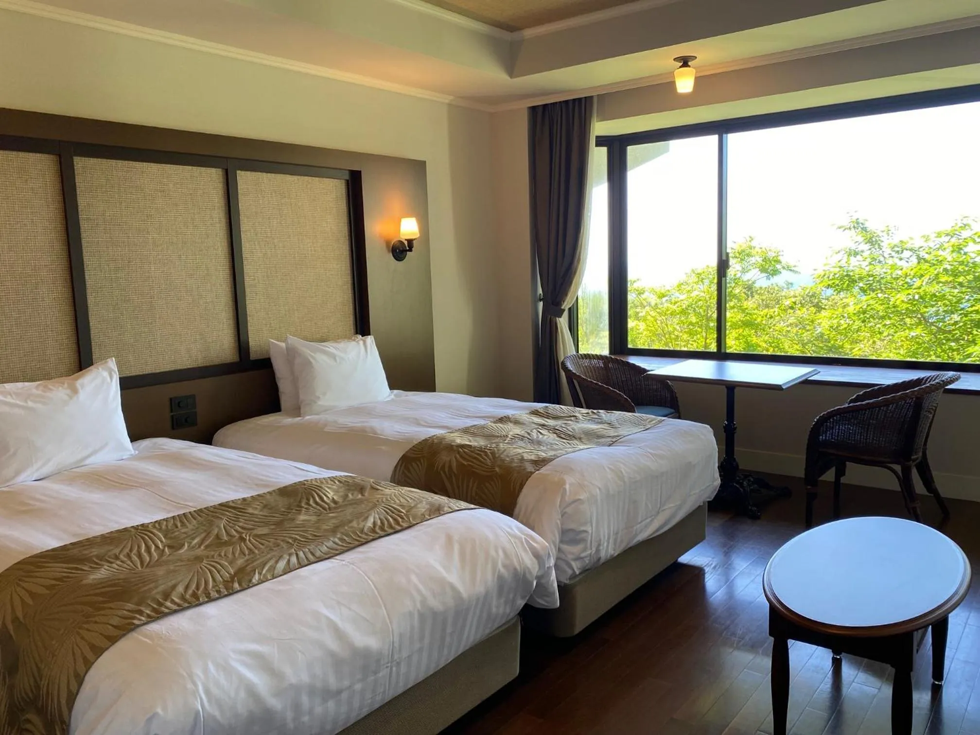 Bed in Infinito Hotel and Spa