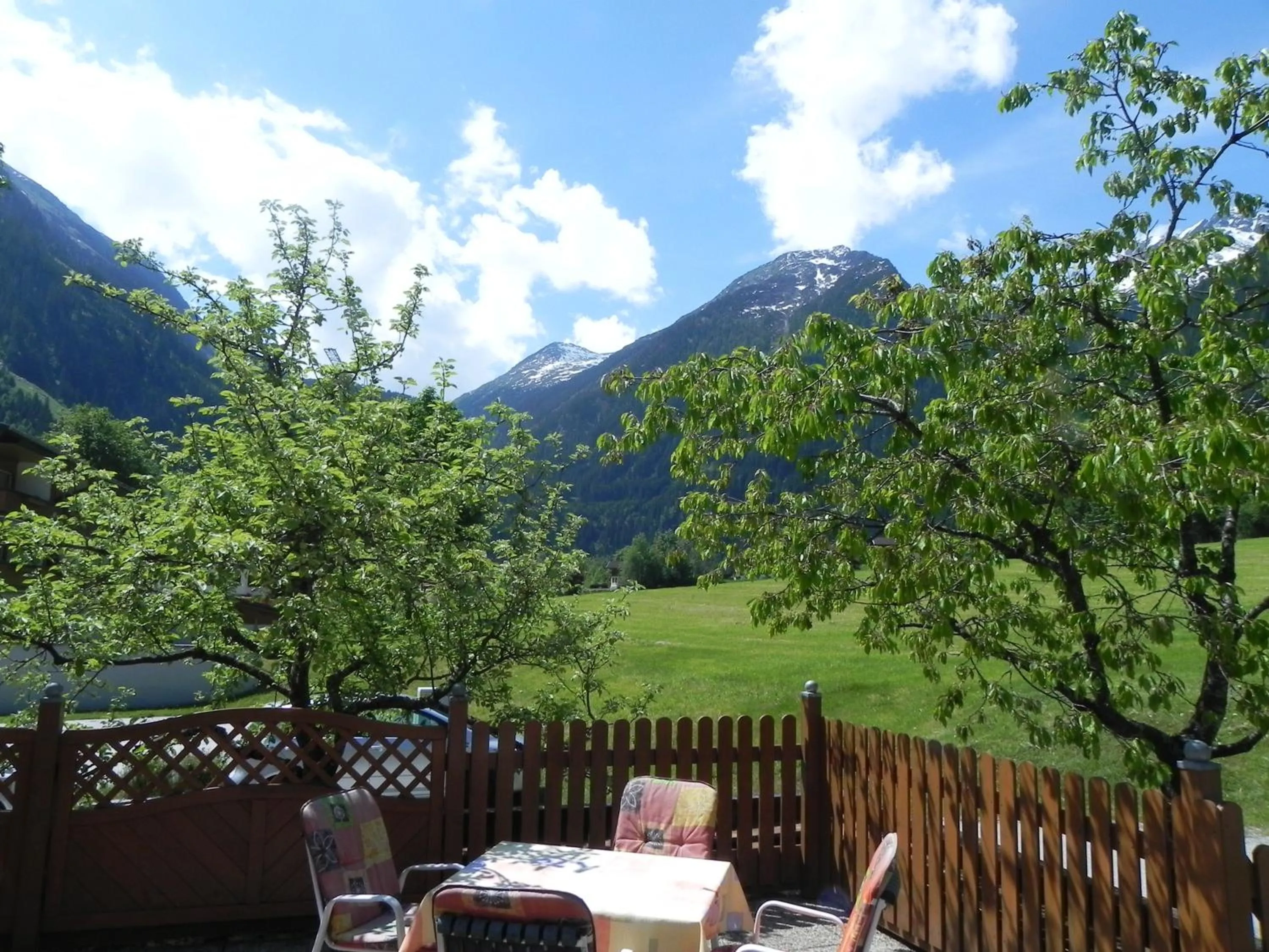 Patio in Hotel Post Krimml