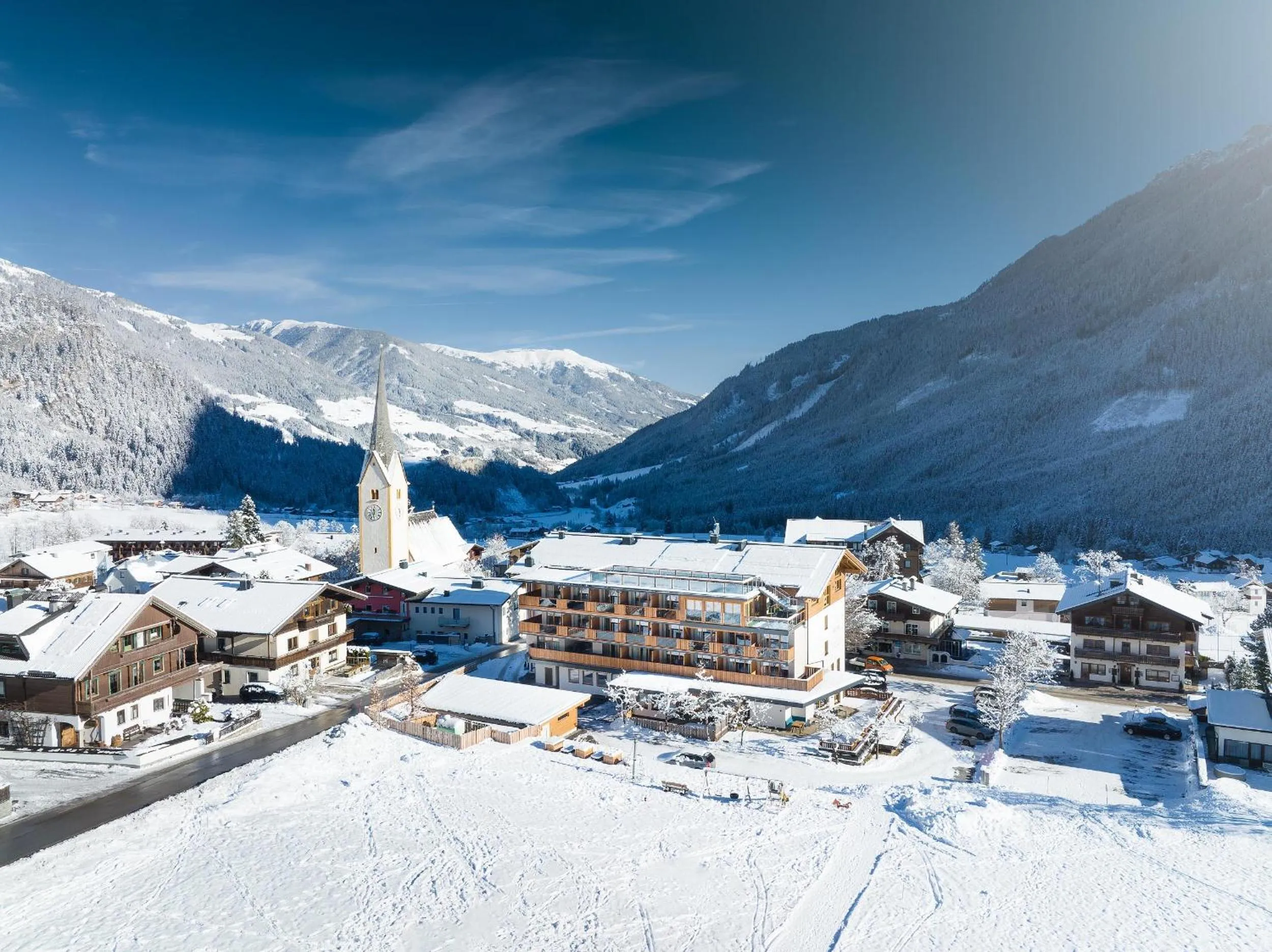 Property building in Hotel Post Krimml