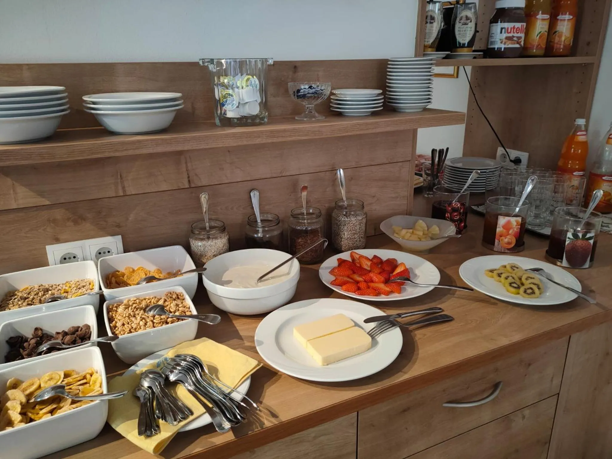 Breakfast in Gasthof Anny