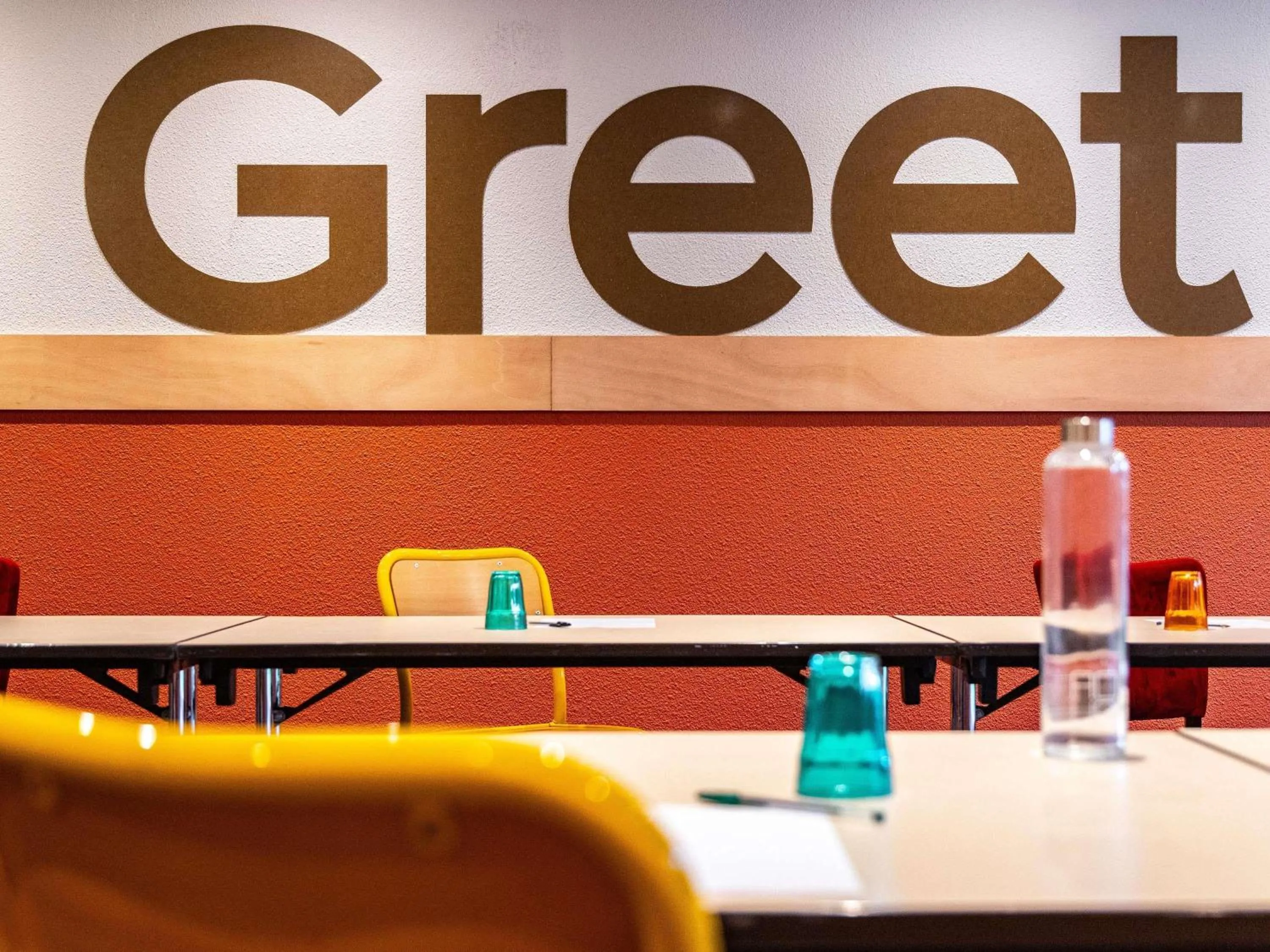 Meeting/conference room in greet Hotel Massieux Lyon Nord