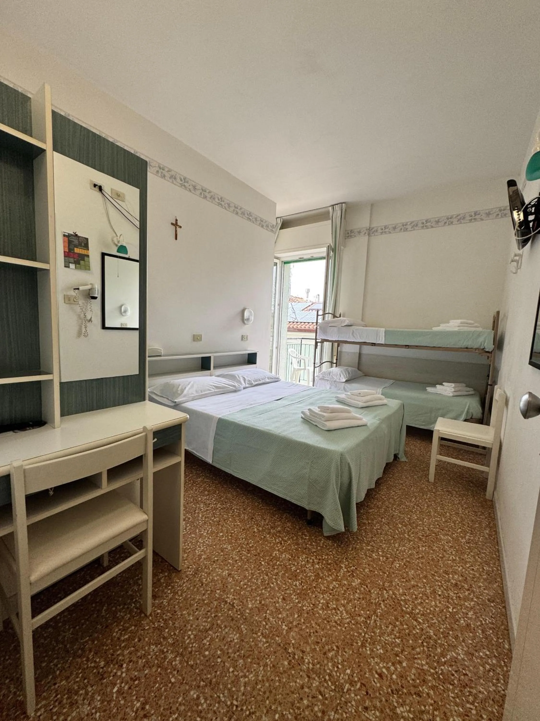 Bedroom, Bed in Hotel Urania Nuova Gestione