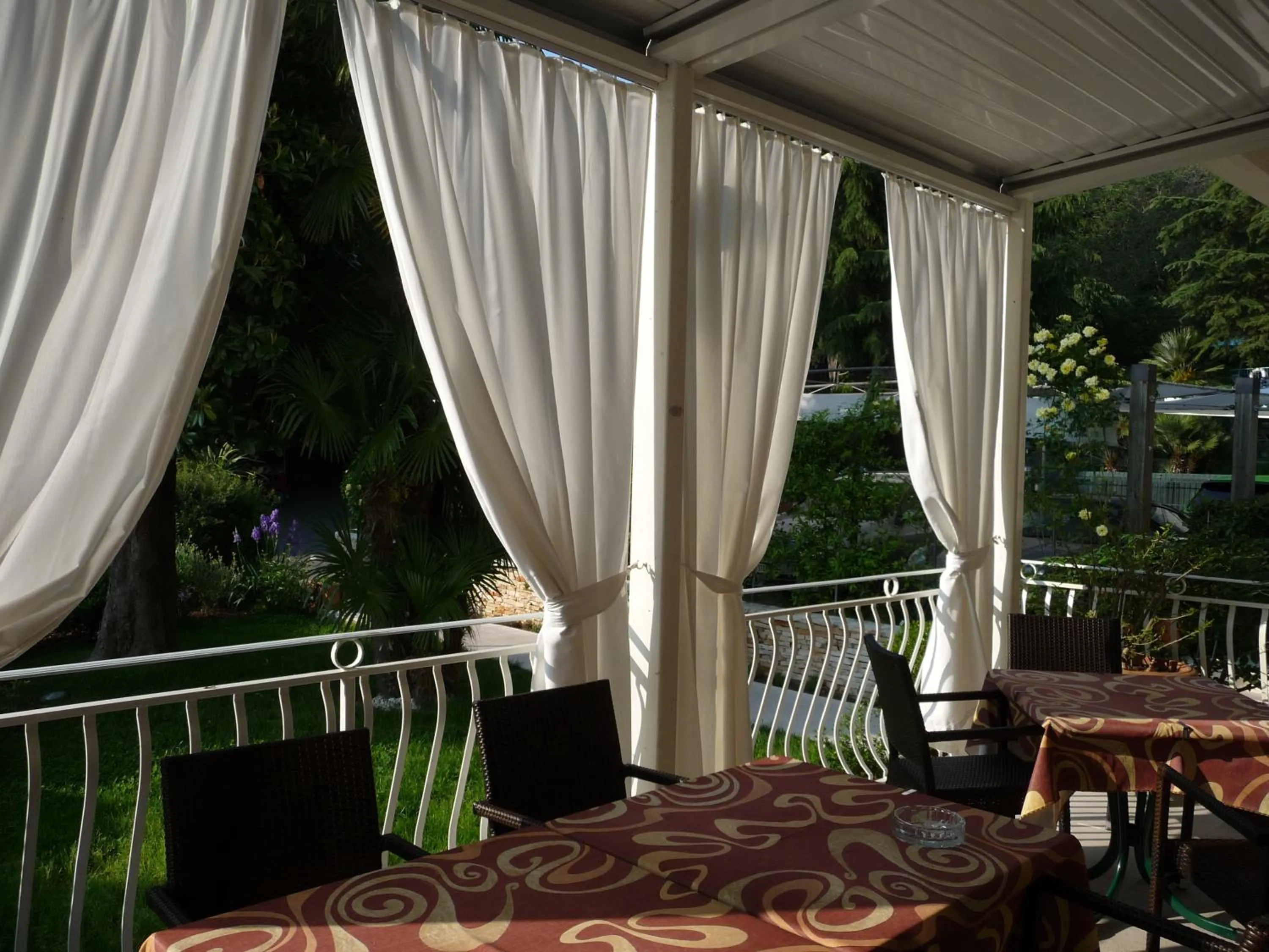 Garden in Hotel Luna