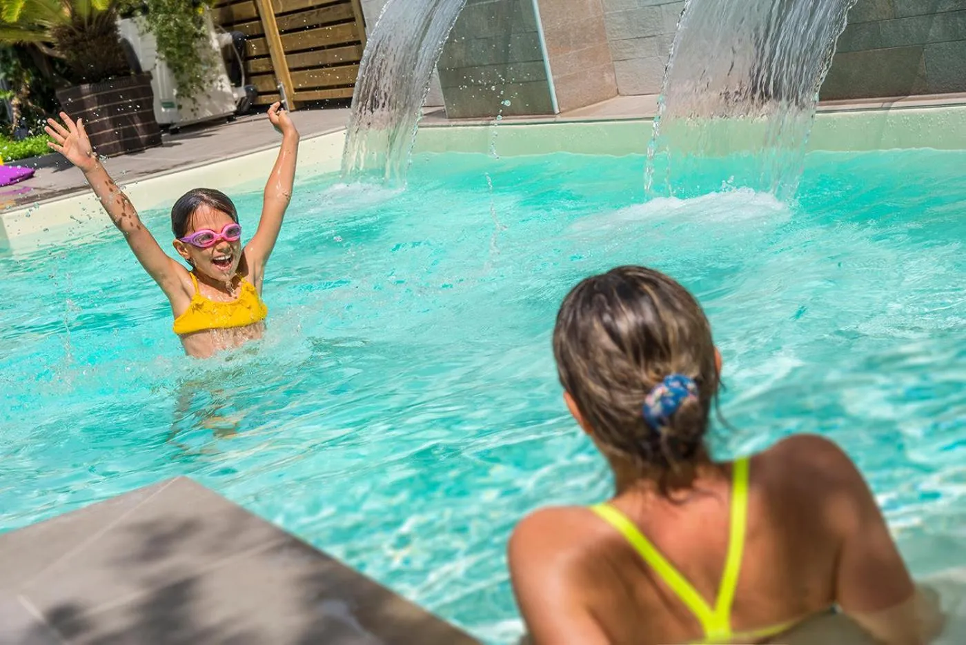 Swimming pool in Hotel Olimpia