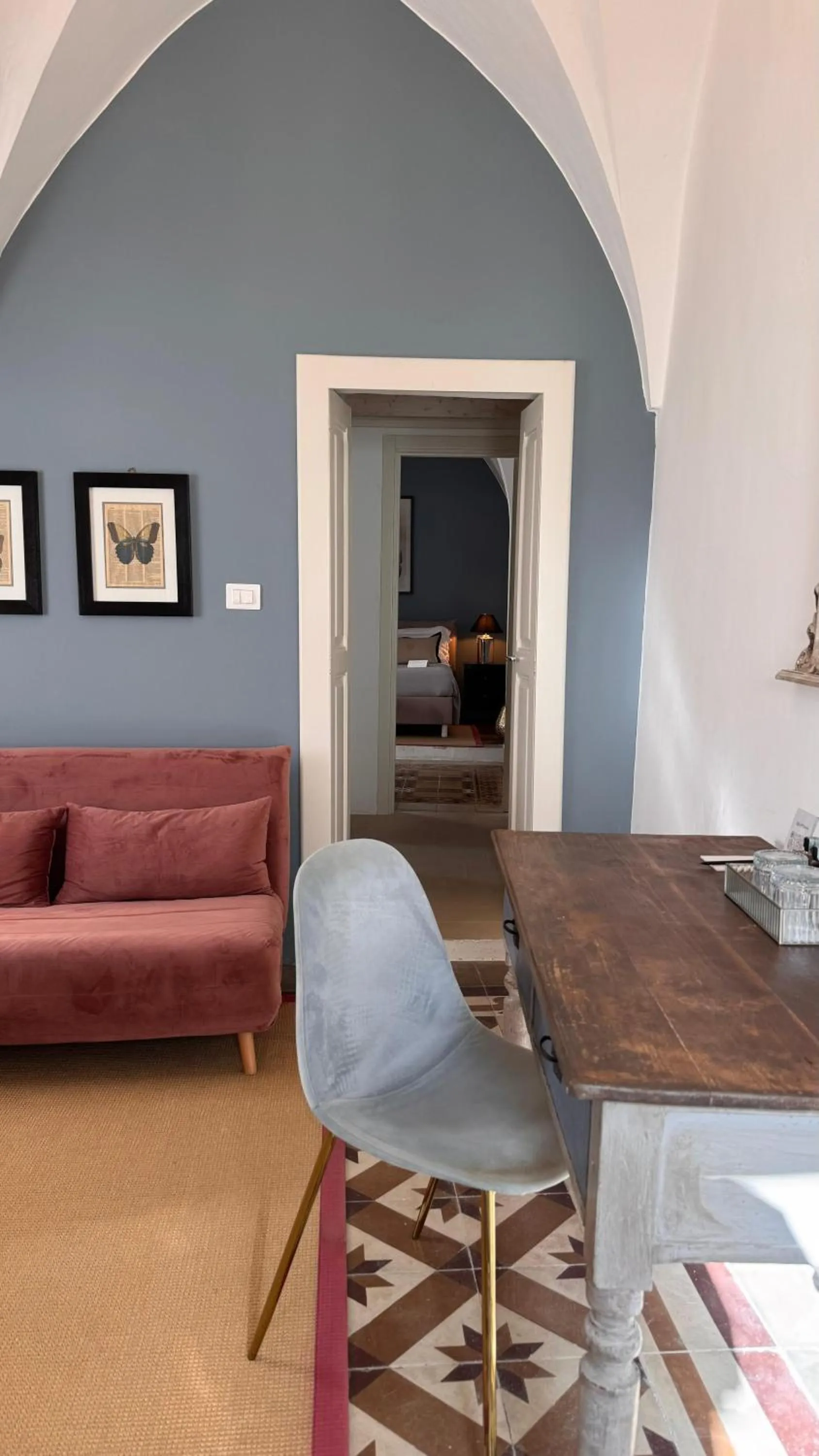 Seating area in Agata Salento Luxury Home