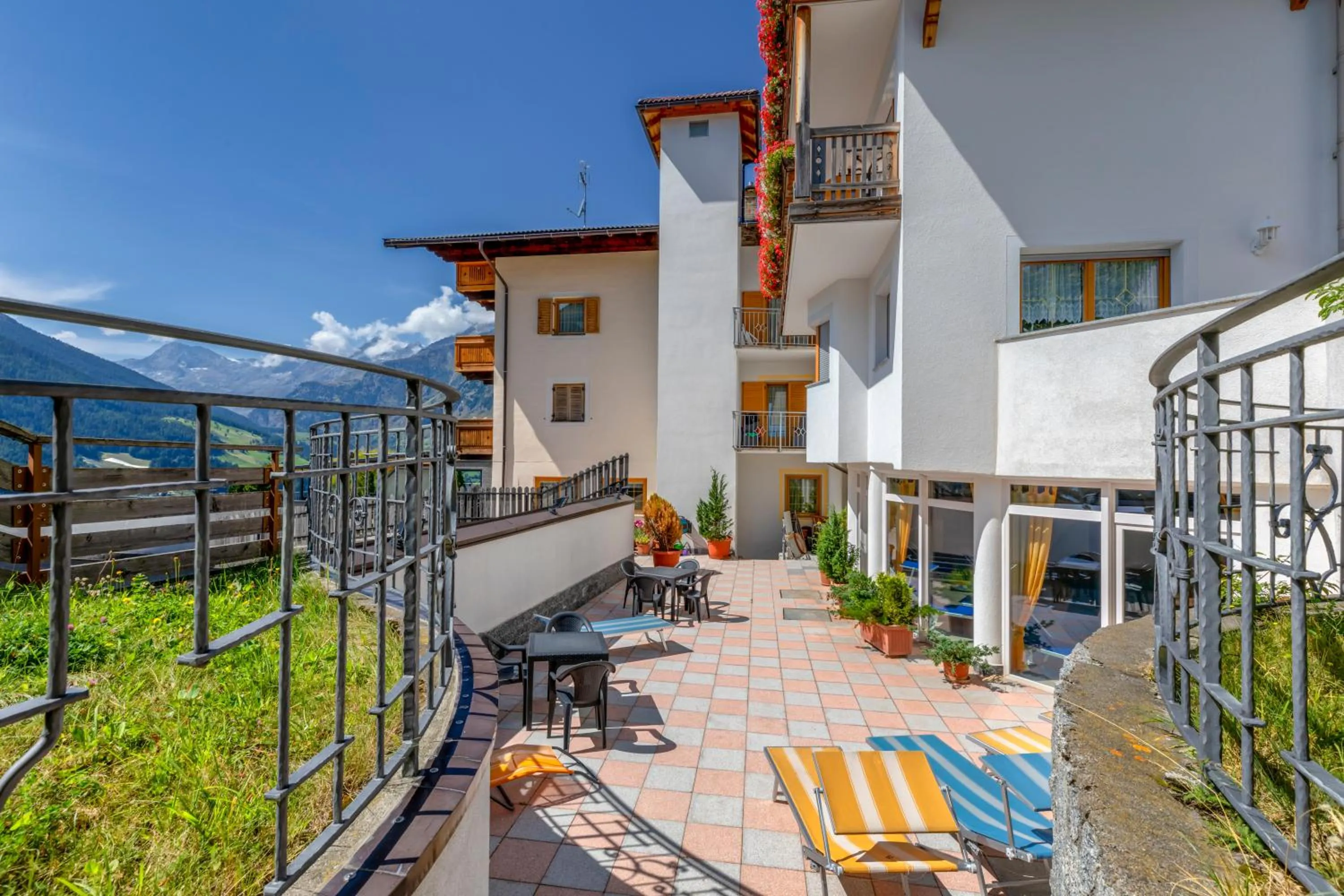 Garden in Hotel Kronhof
