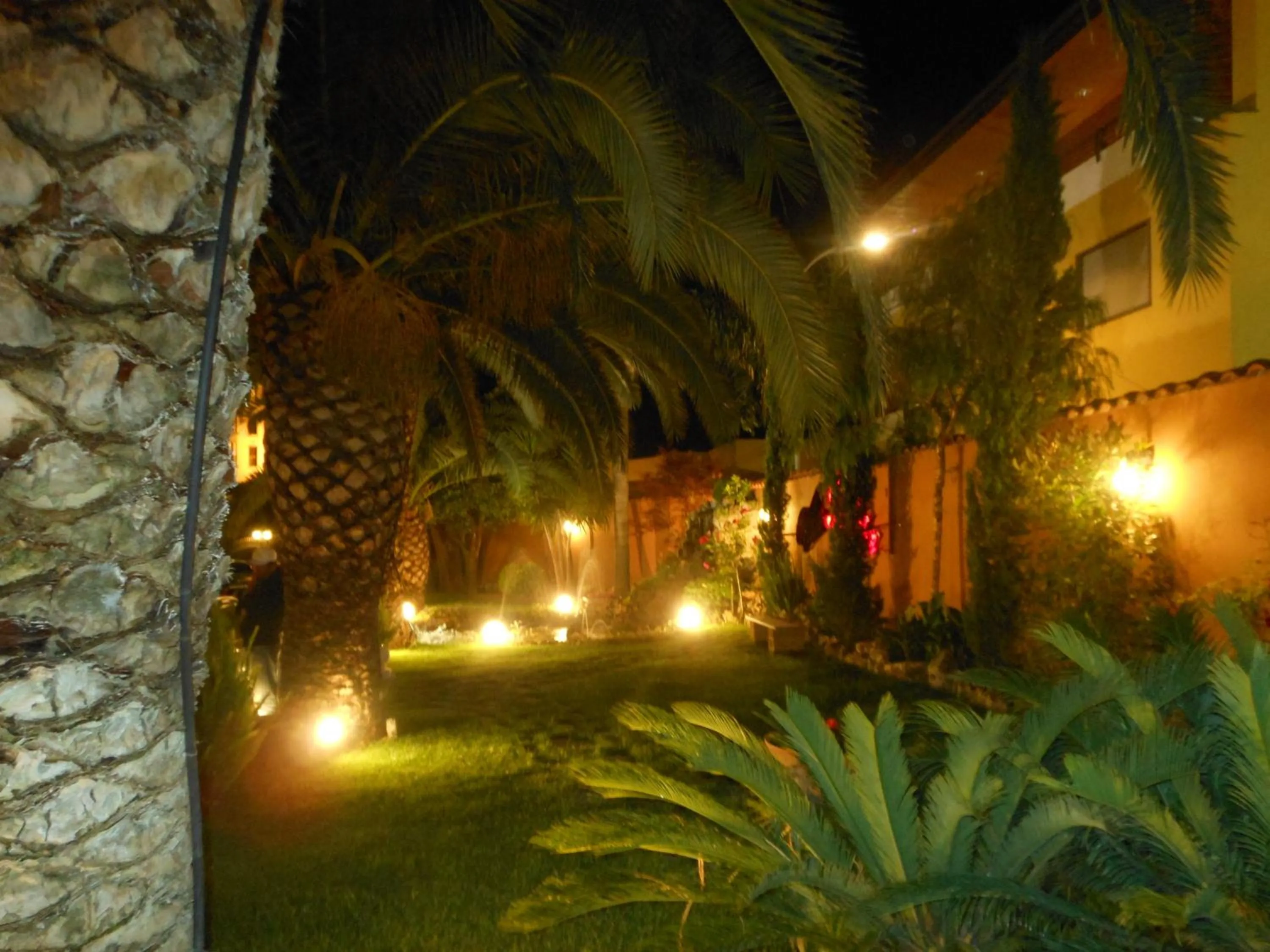 Garden in Hotel Ristorante La Lanterna