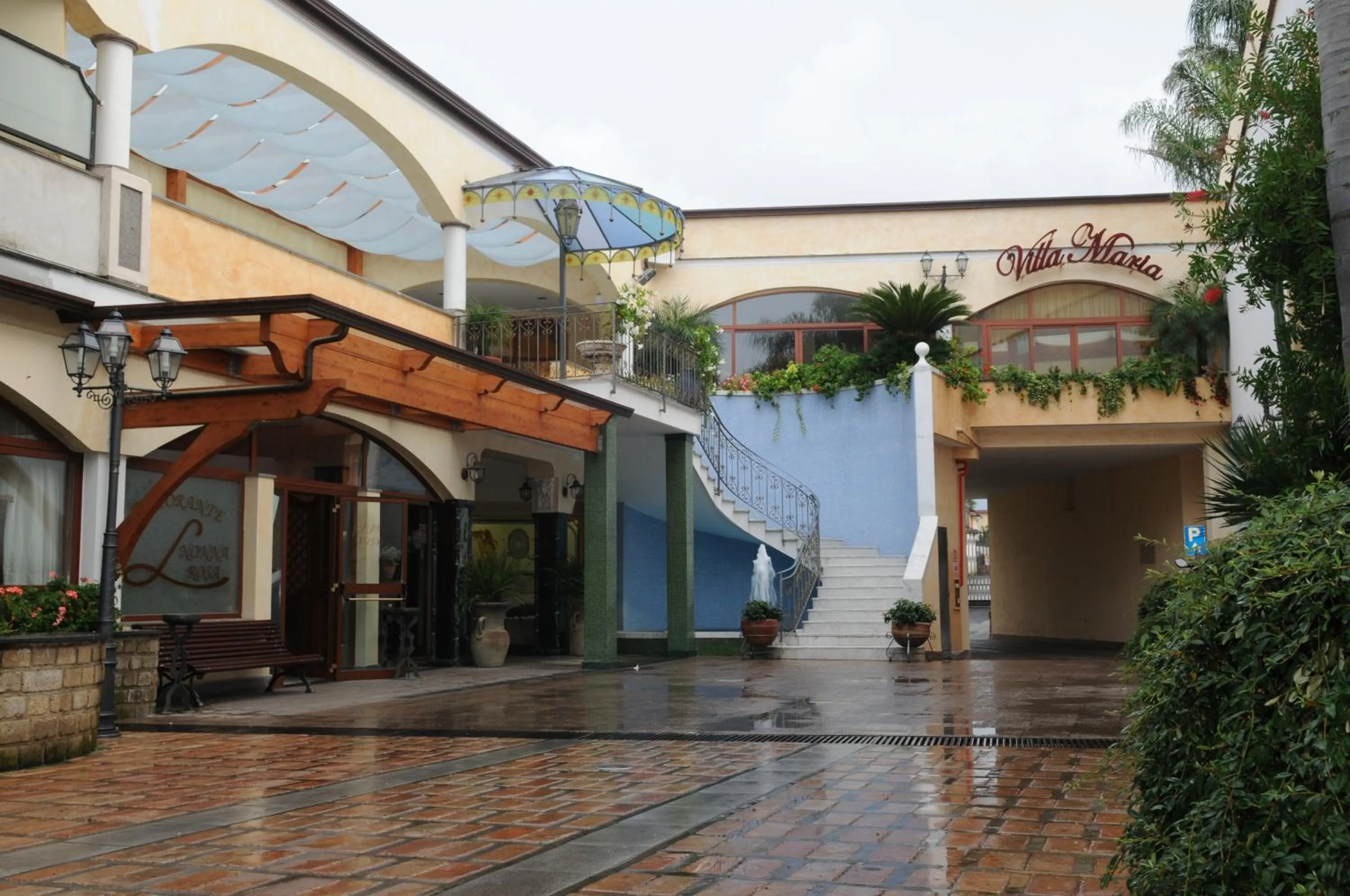 Decorative detail in Hotel Ristorante La Lanterna
