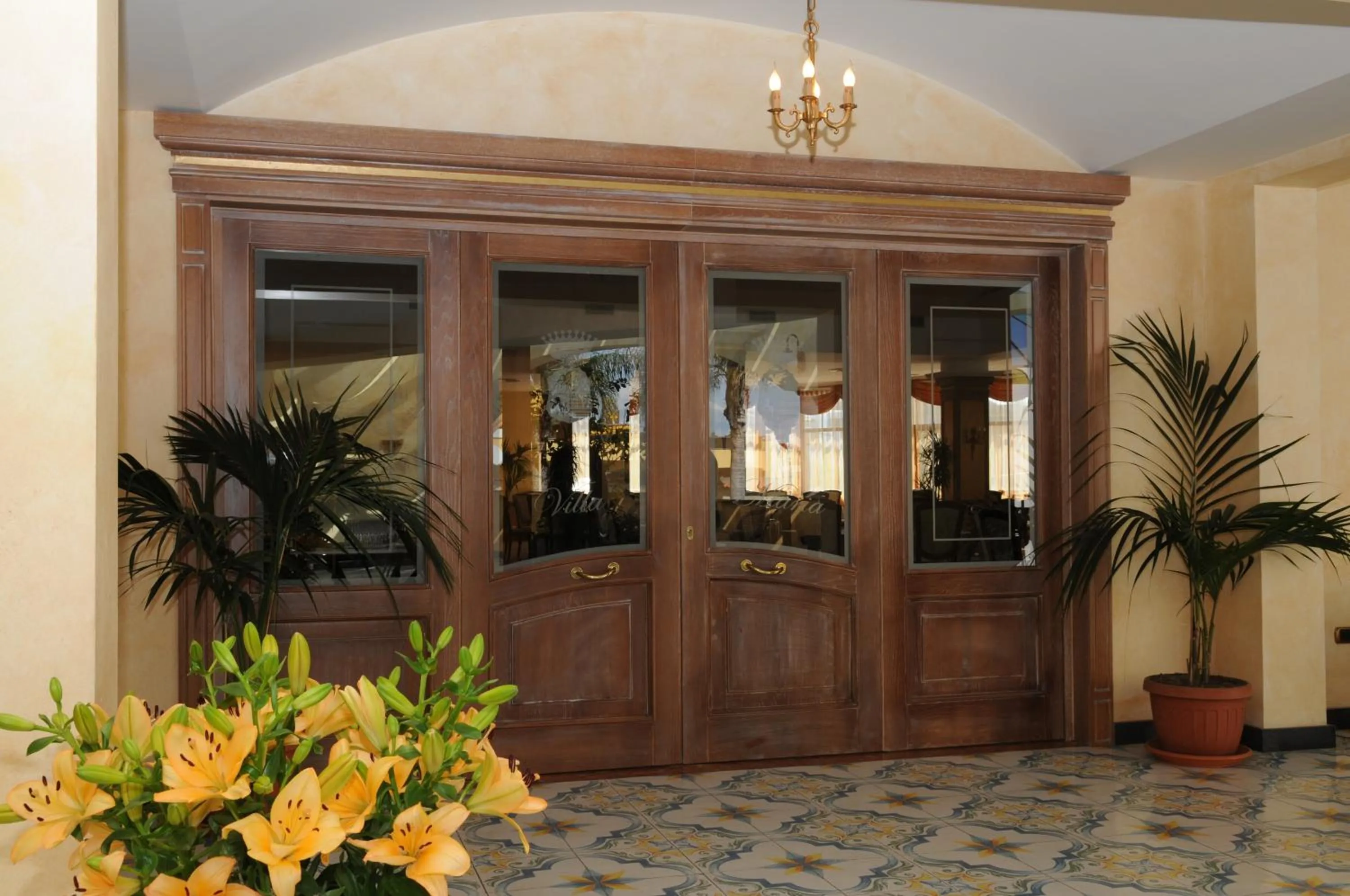 Balcony/Terrace in Hotel Ristorante La Lanterna