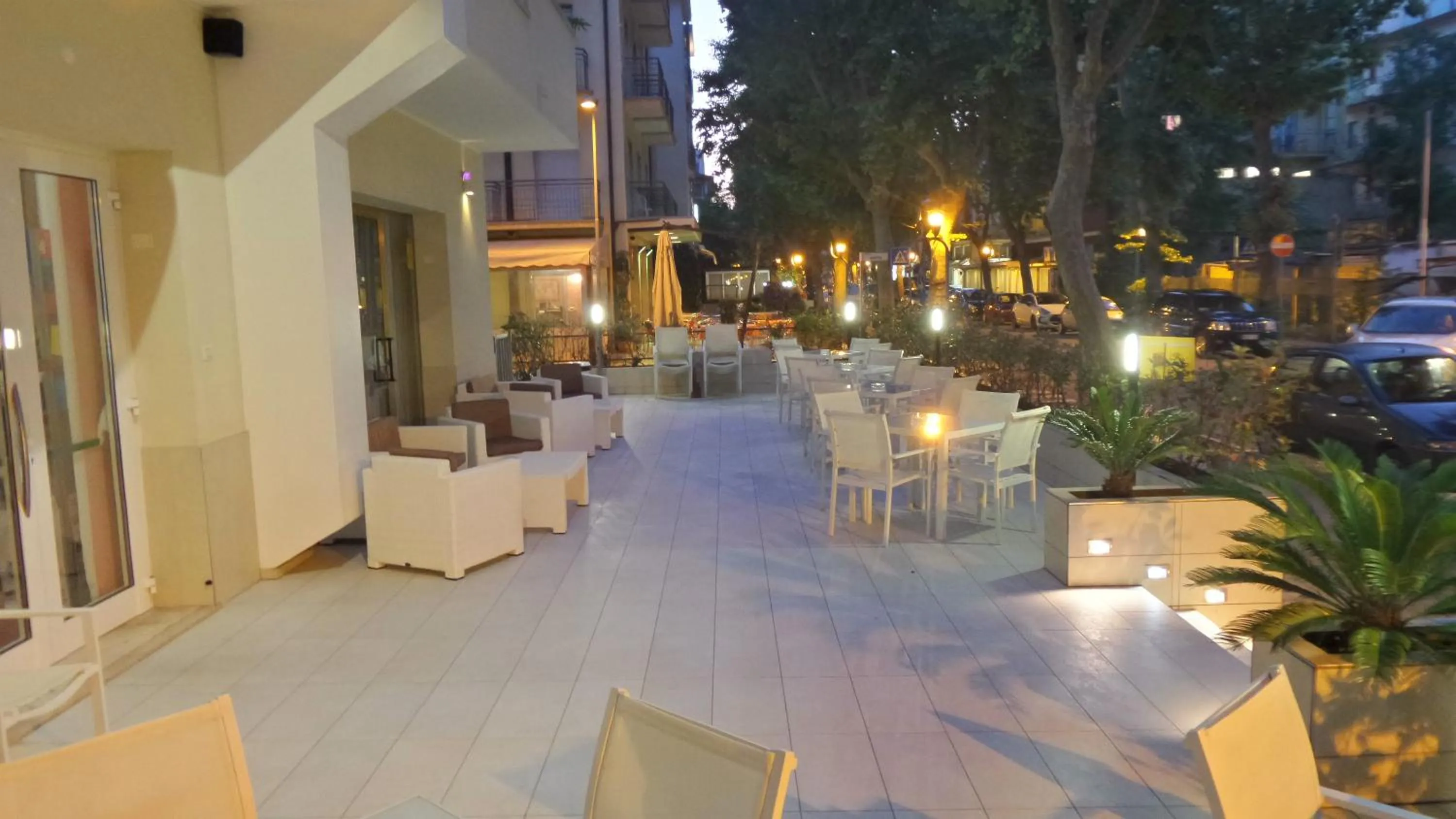 Balcony/Terrace in Hotel Bergamo