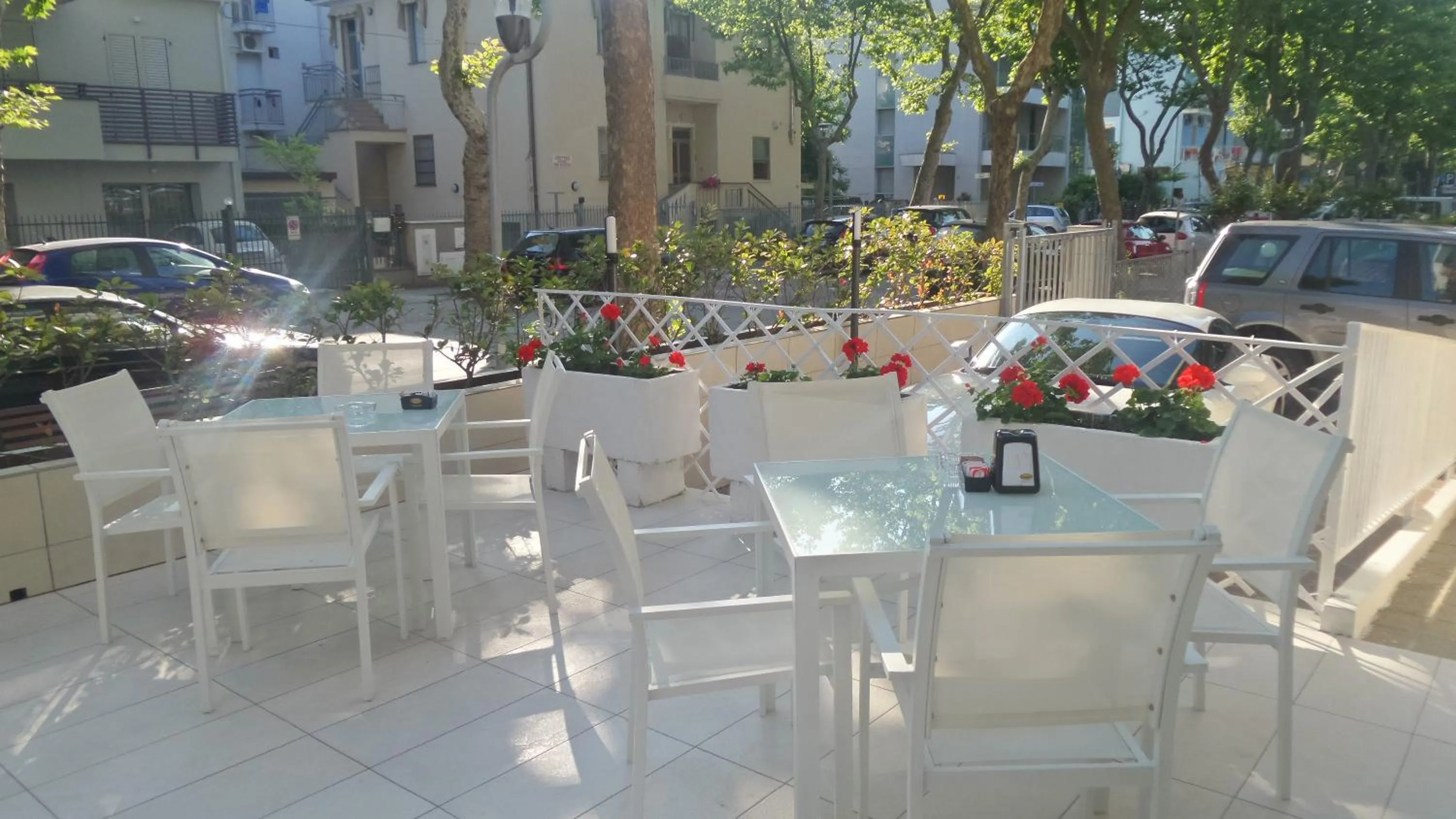 Balcony/Terrace in Hotel Bergamo