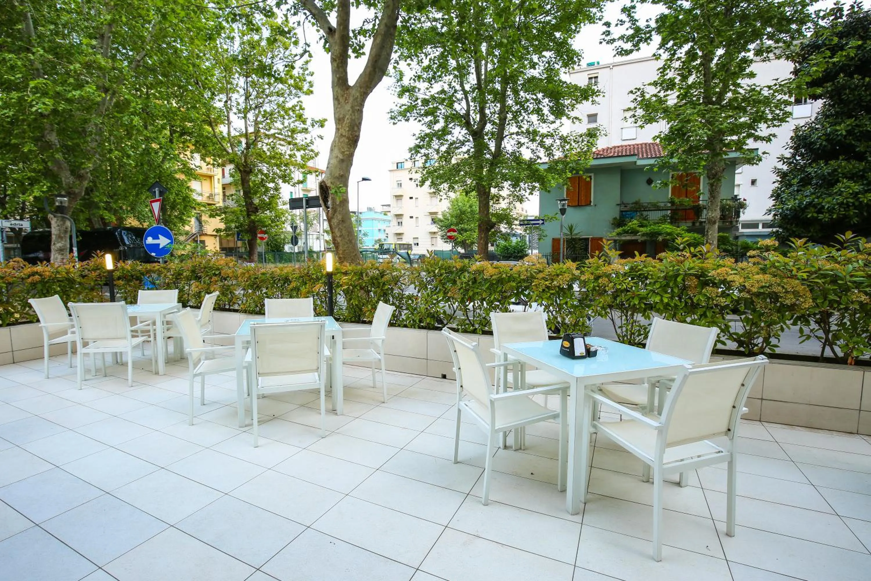 Facade/entrance in Hotel Bergamo