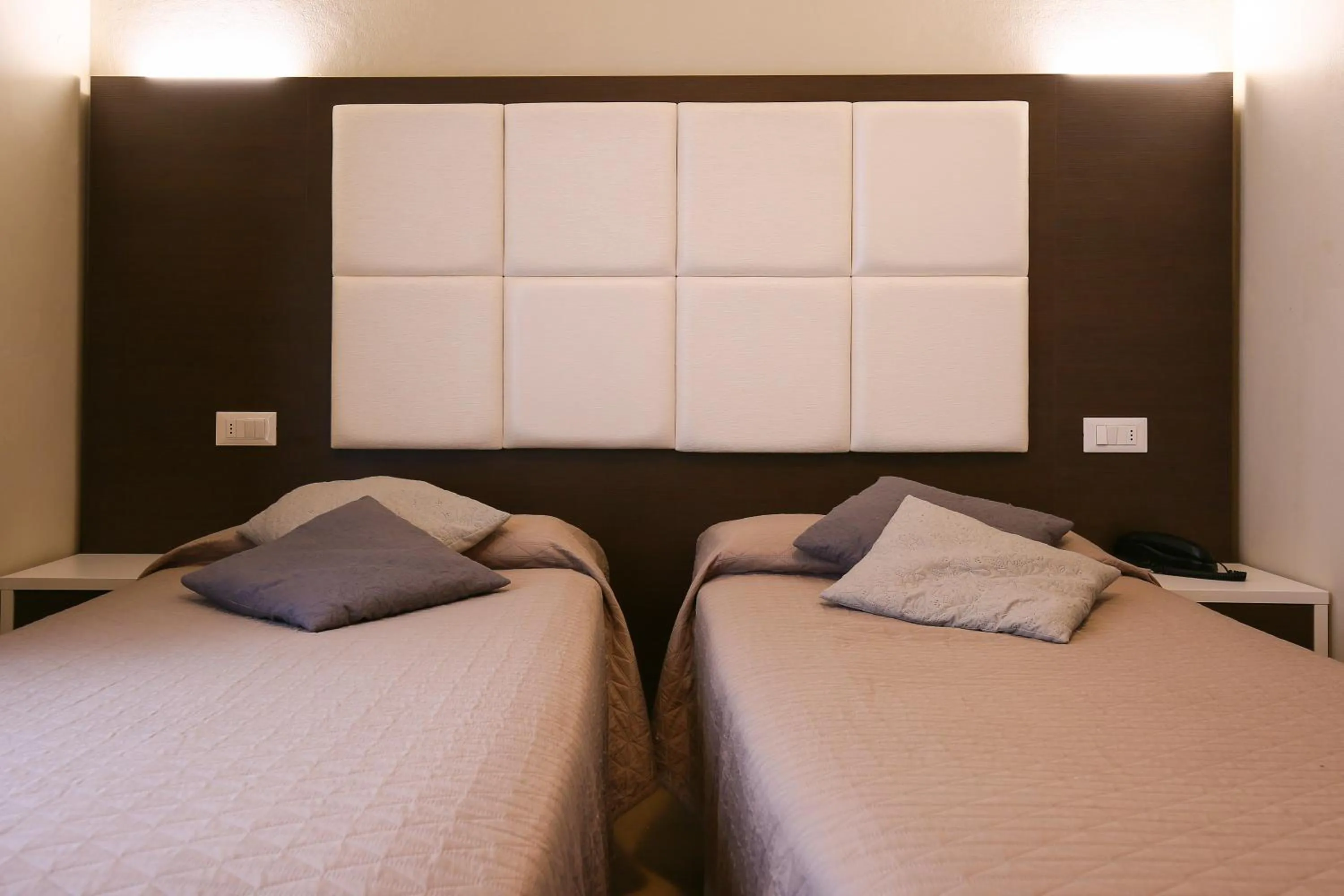 Photo of the whole room, Bed in Hotel Bergamo