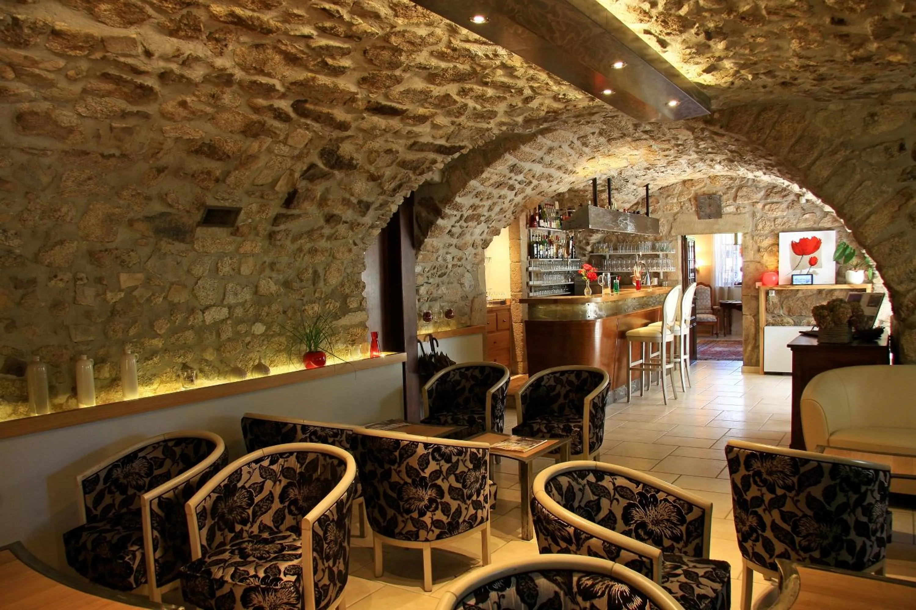 Living room in Logis Hôtel Restaurant Le Chêne Vert