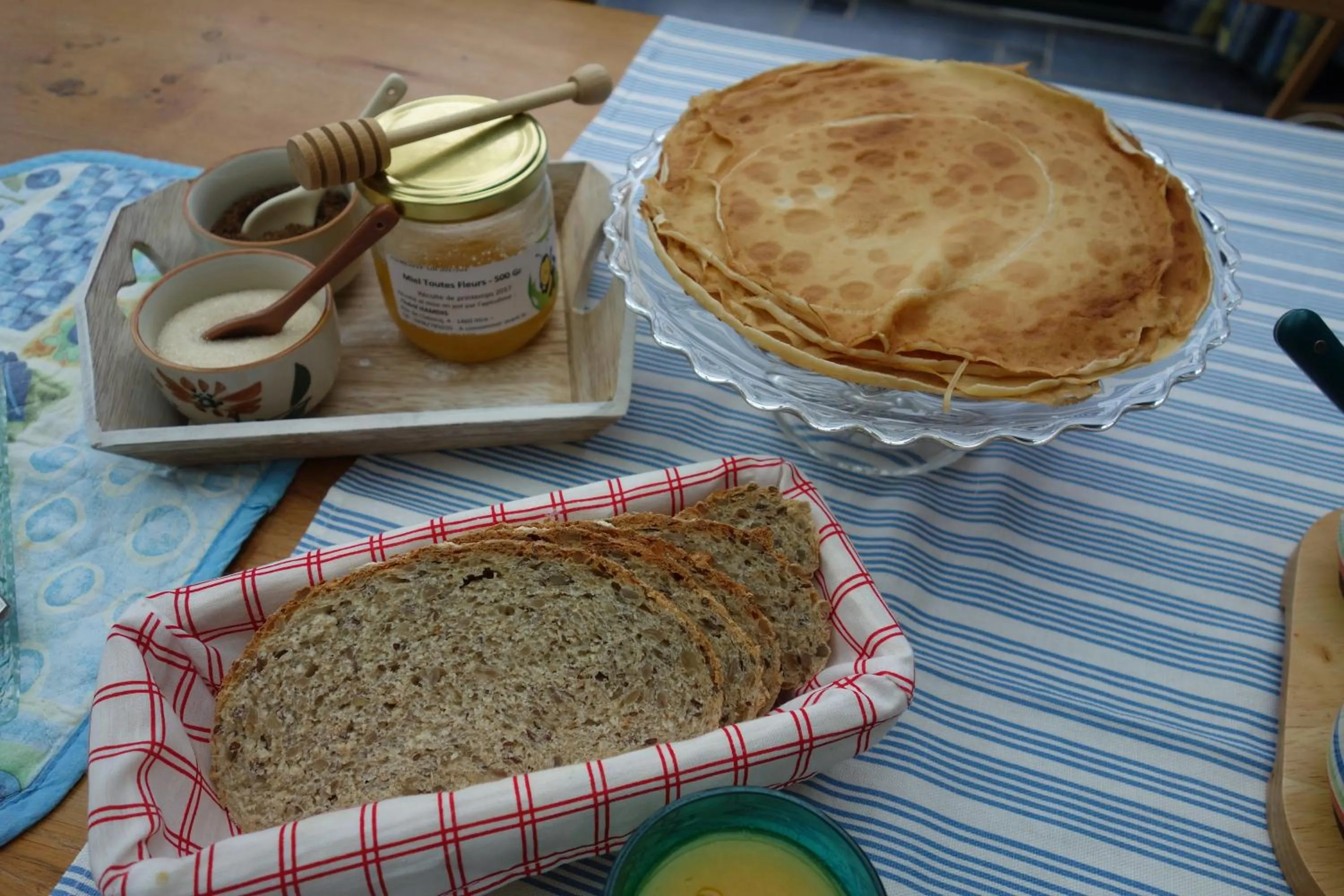 Food close-up in Au Fil des Rêves
