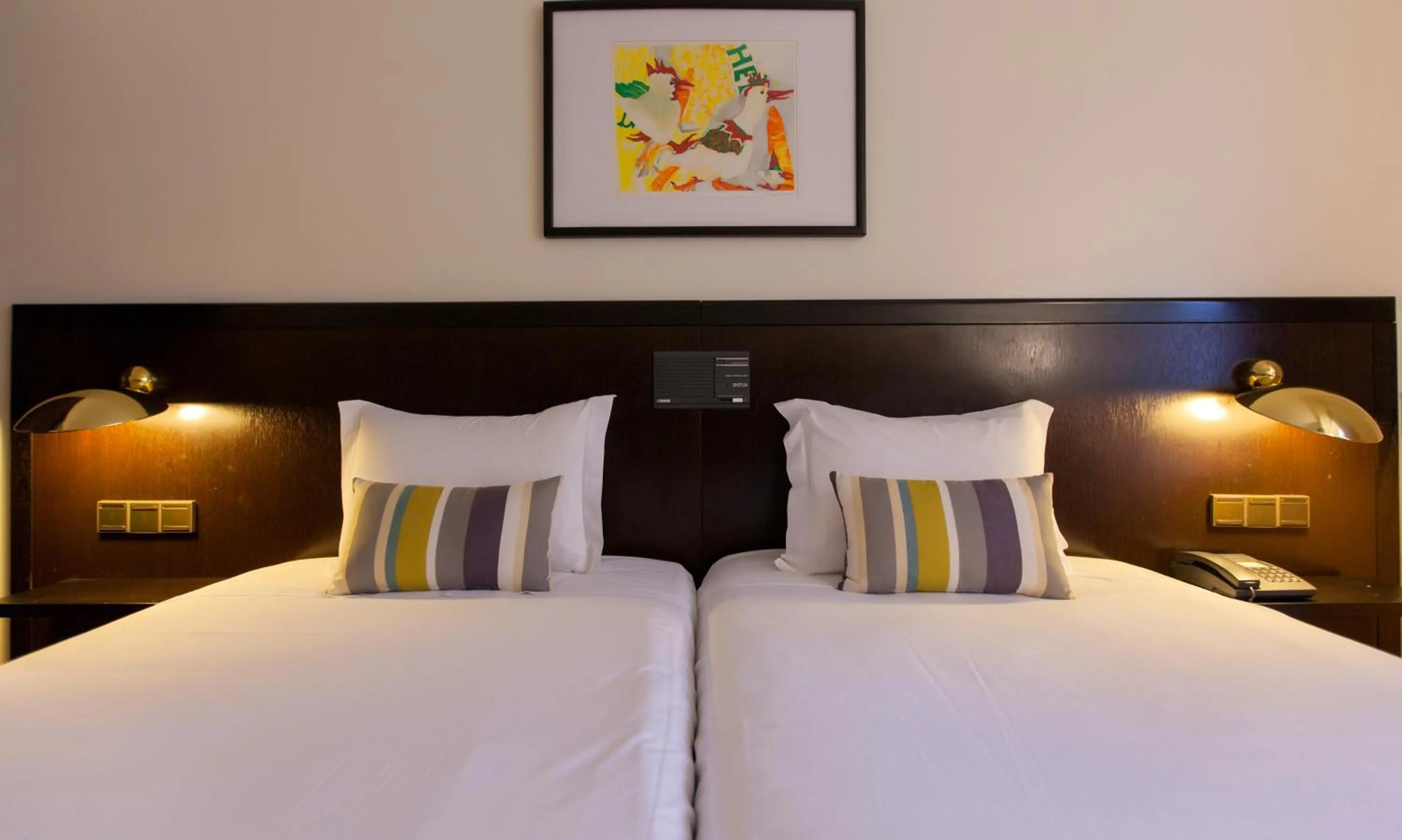 Decorative detail, Bed in Hotel Senhora A Branca