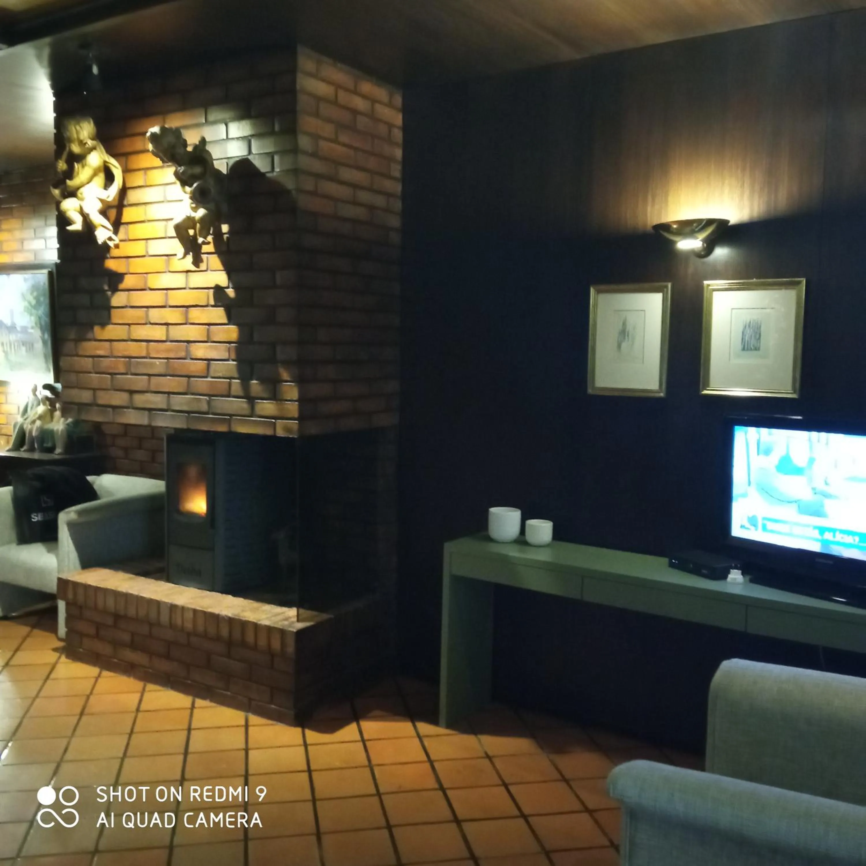 Living room in Hotel Senhora A Branca