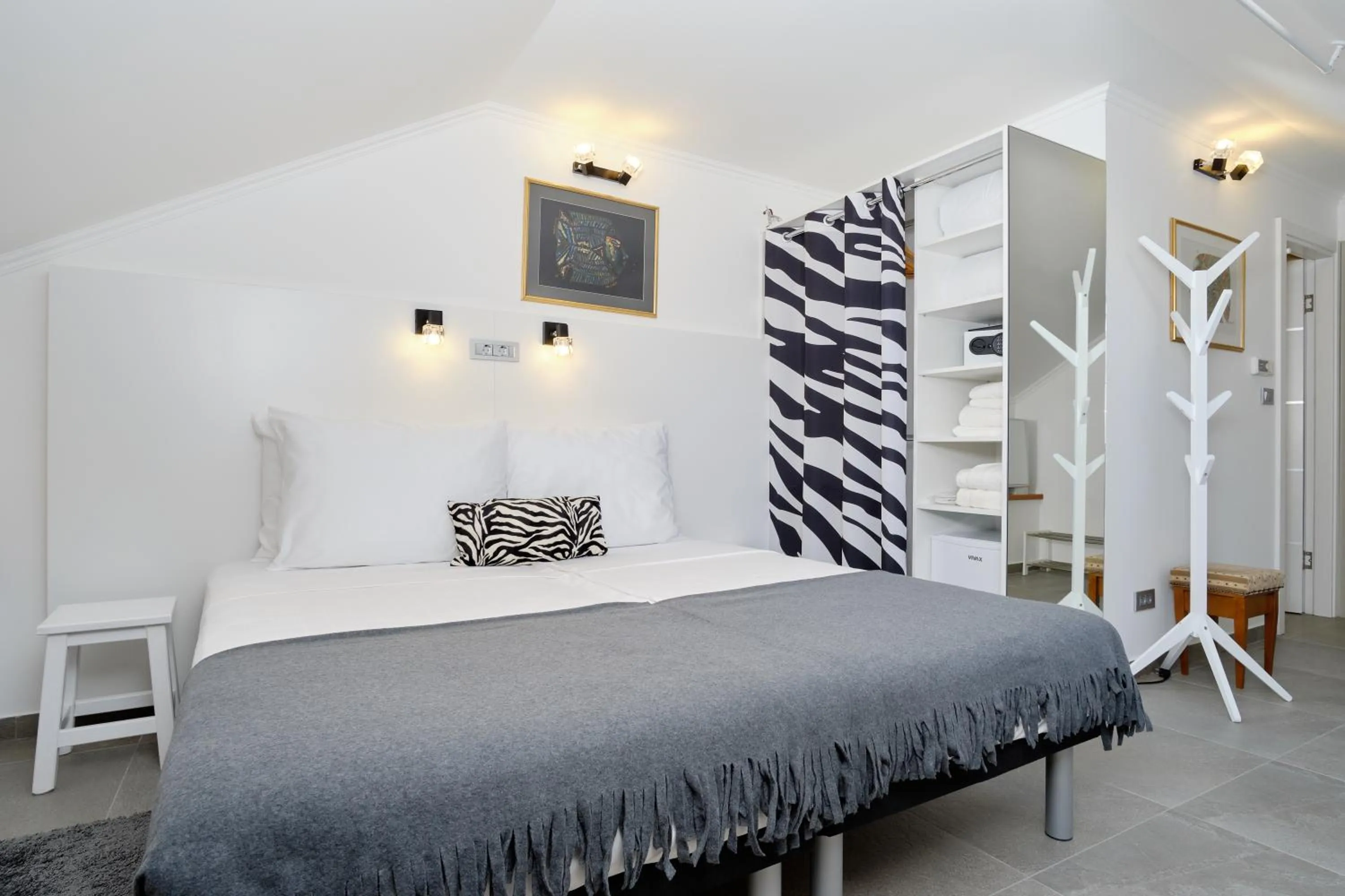 Bed in Apartments Zebra