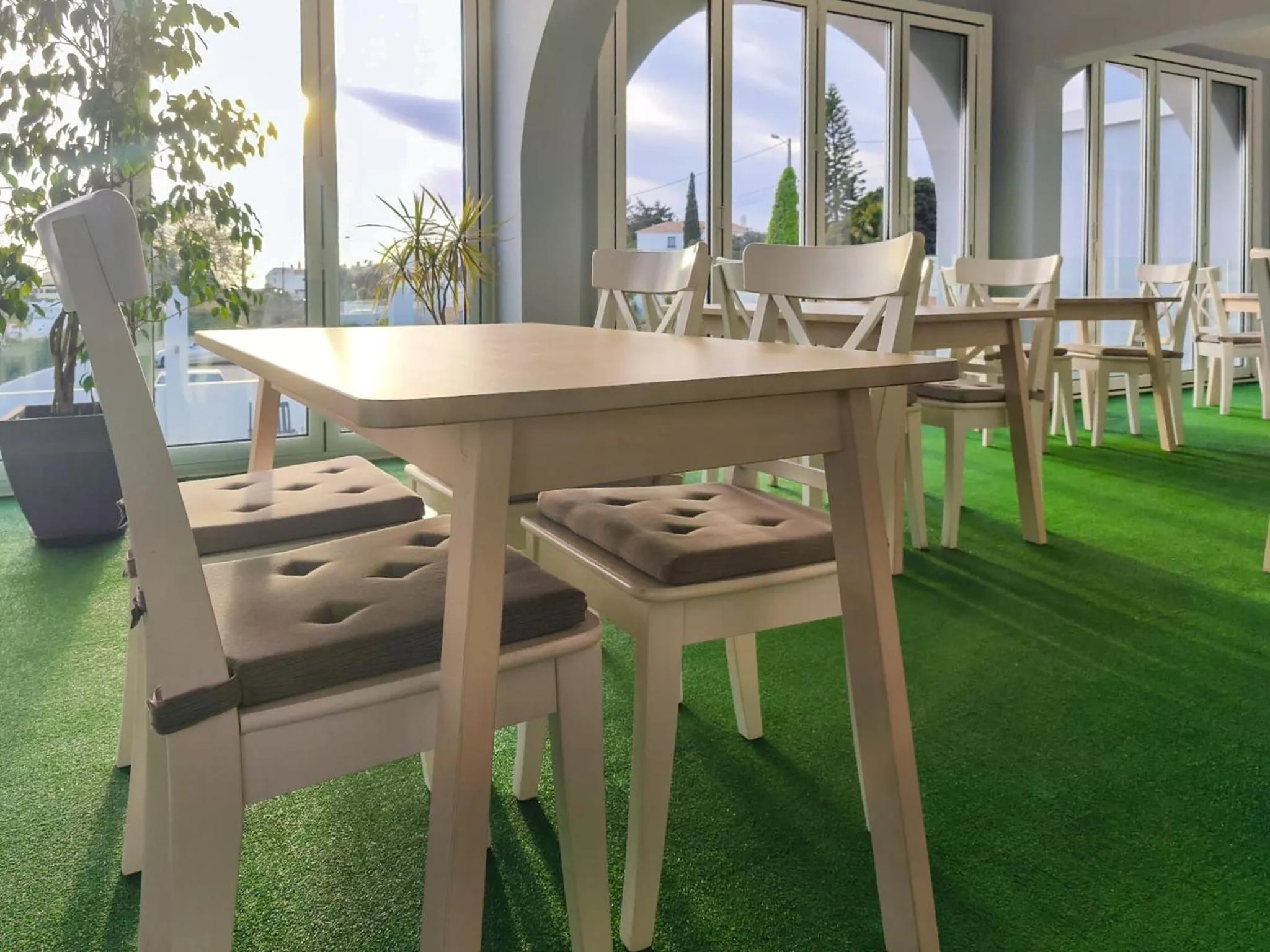 Dining area in Villa Welwitshia