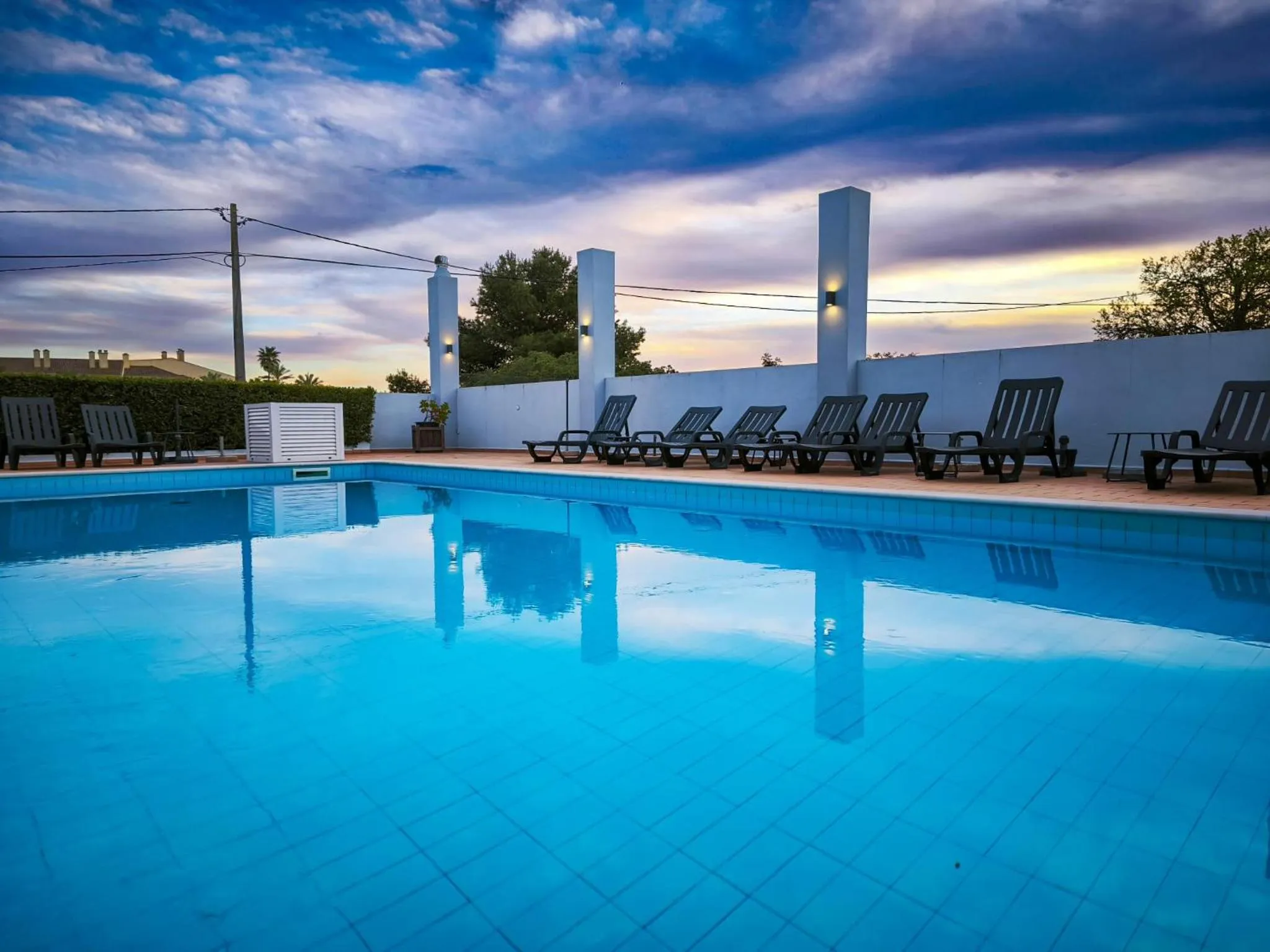 Pool view in Villa Welwitshia