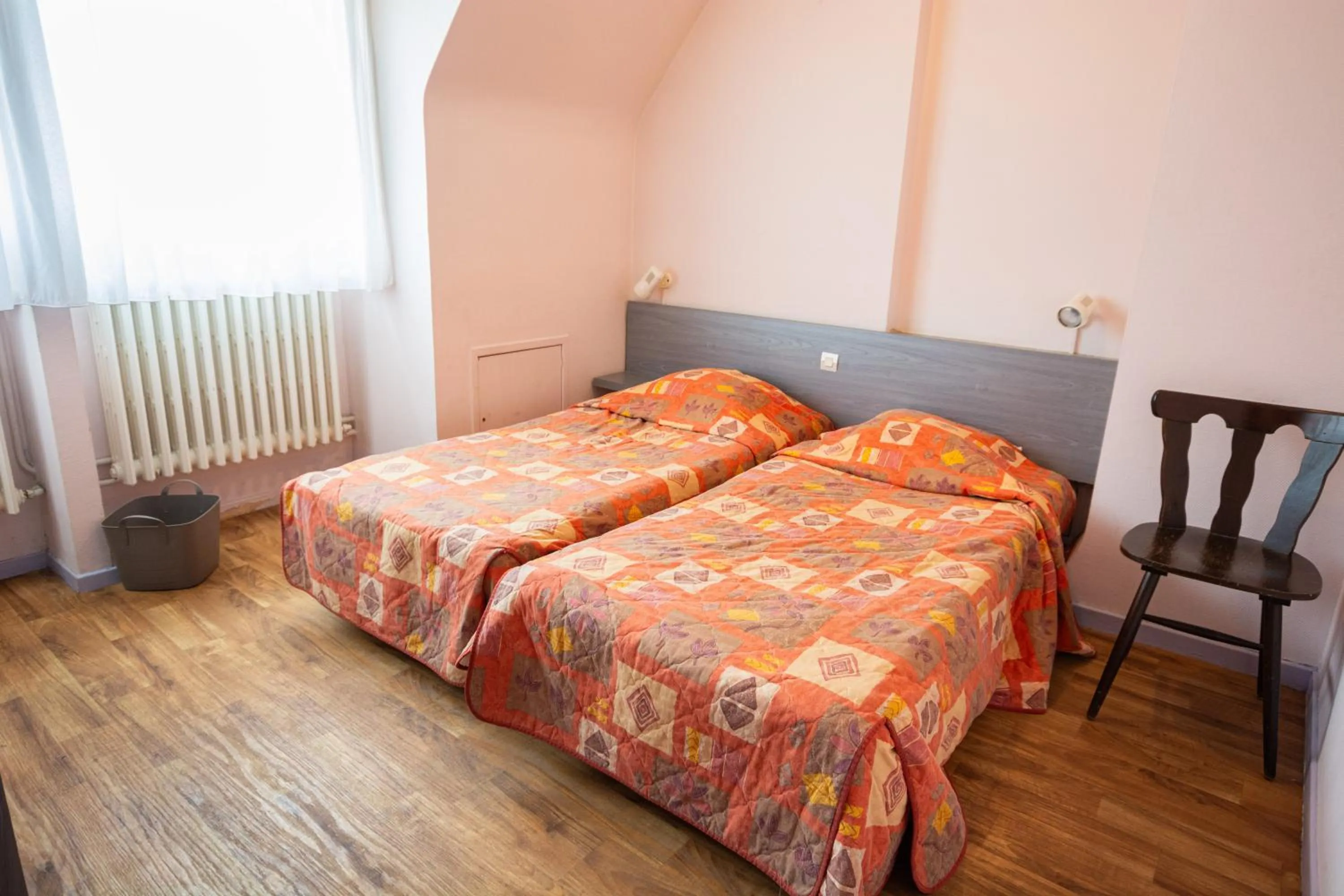 Bed in Hôtel du Ladhof