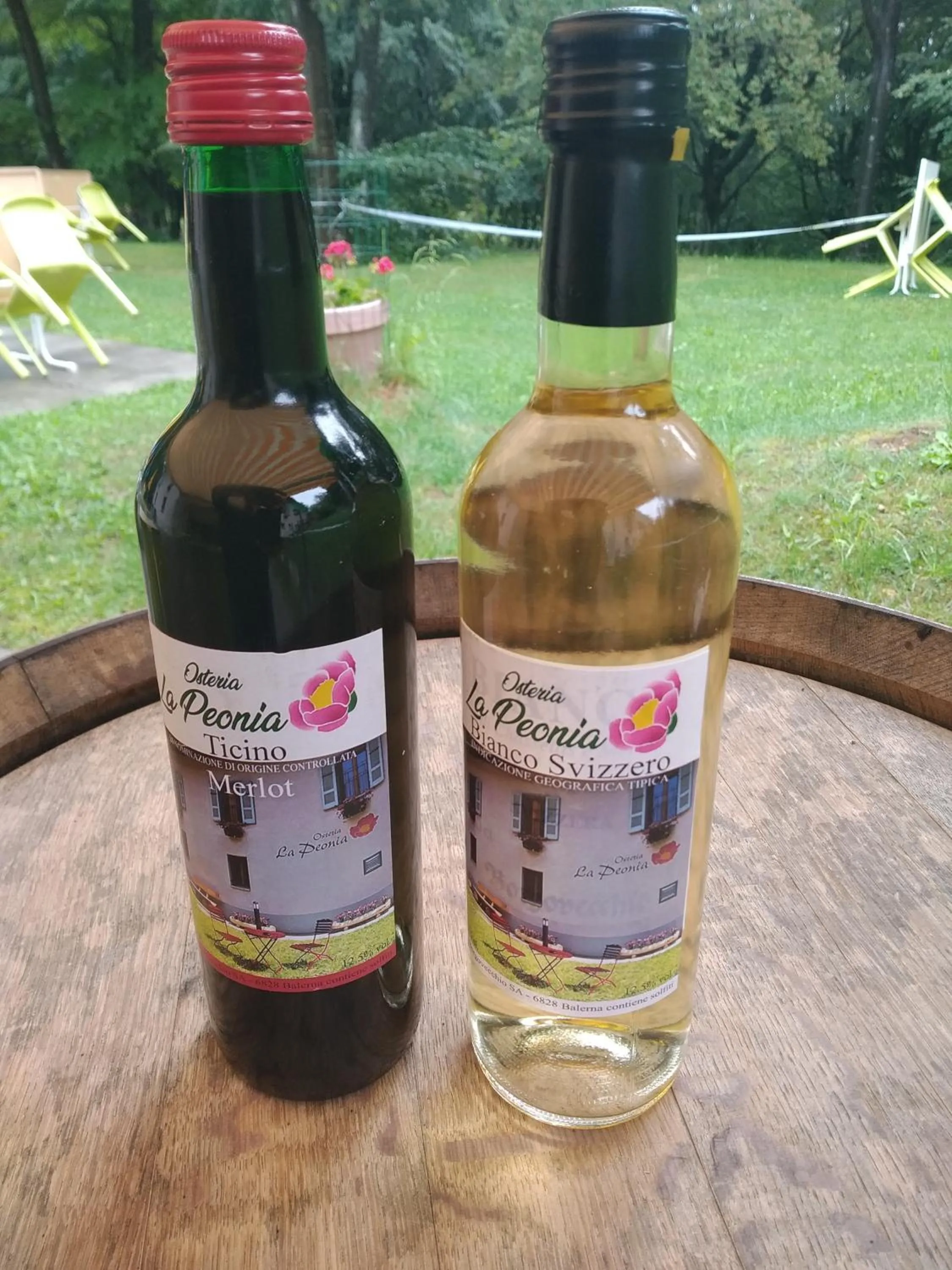 Alcoholic drinks in MOUNTAIN HOTEL Osteria di MONTAGNA La Peonia Monte Generoso