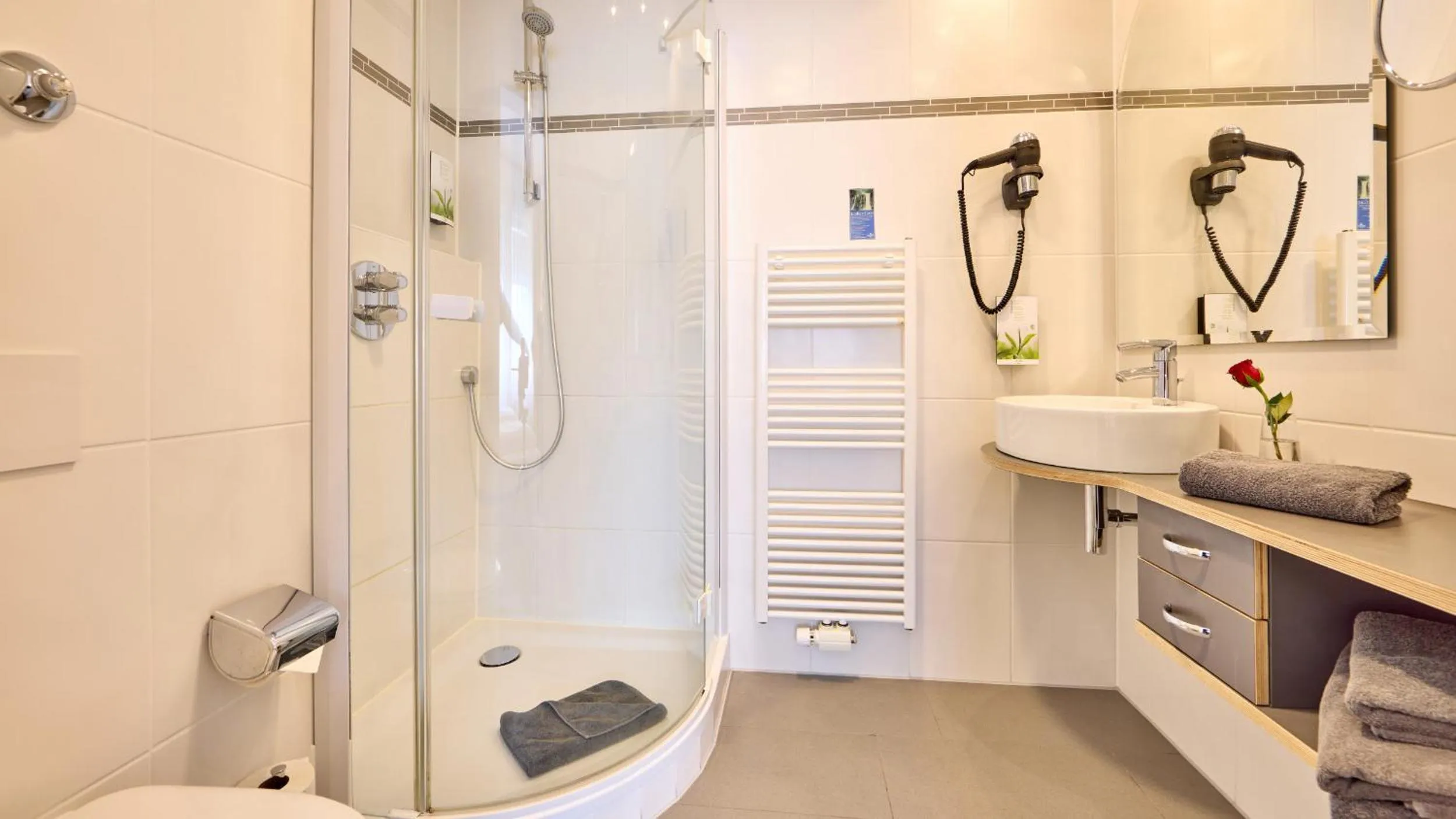 Bathroom in Hotel Linderhof