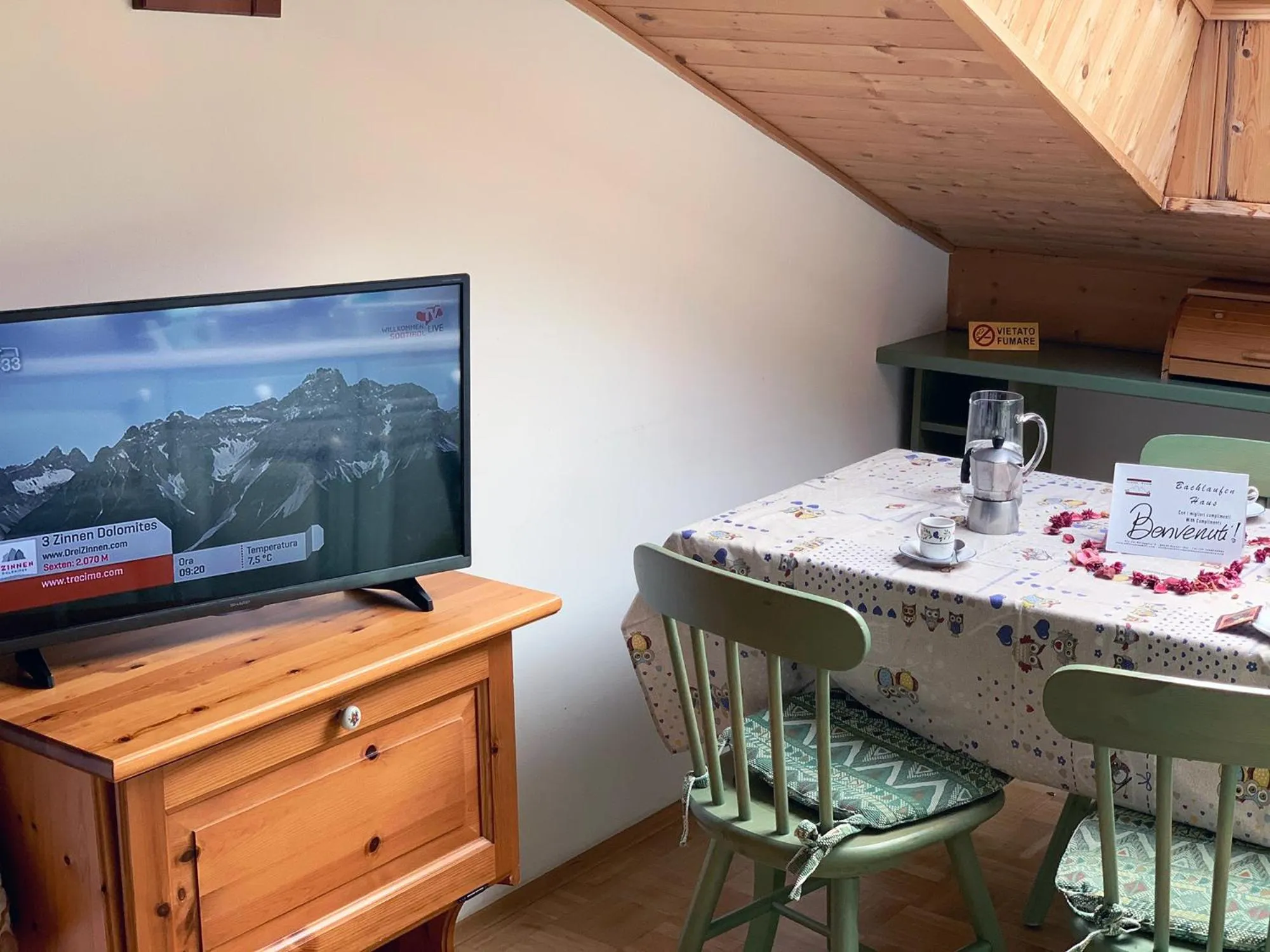 TV and multimedia in Bachlaufen Haus