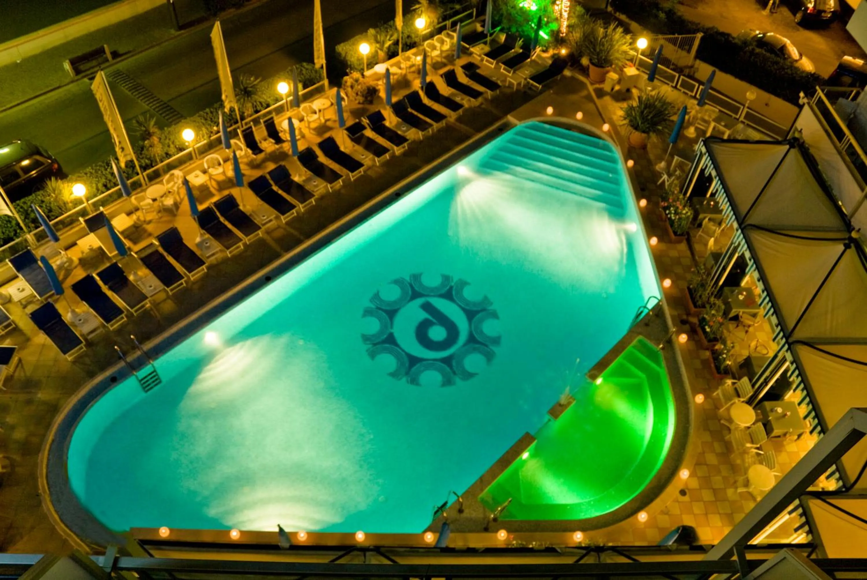 Swimming pool in Hotel Panoramic