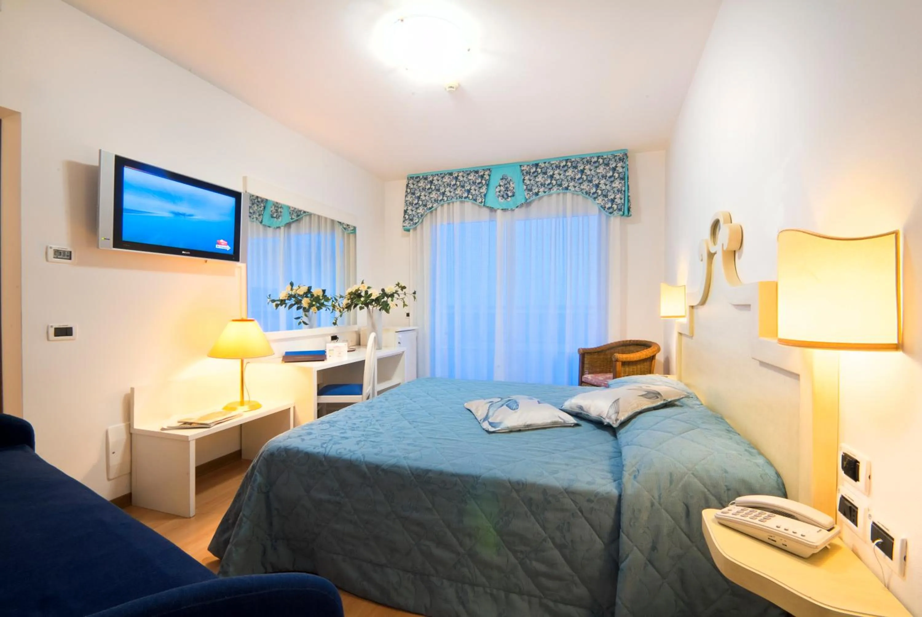 Bed in Hotel Panoramic