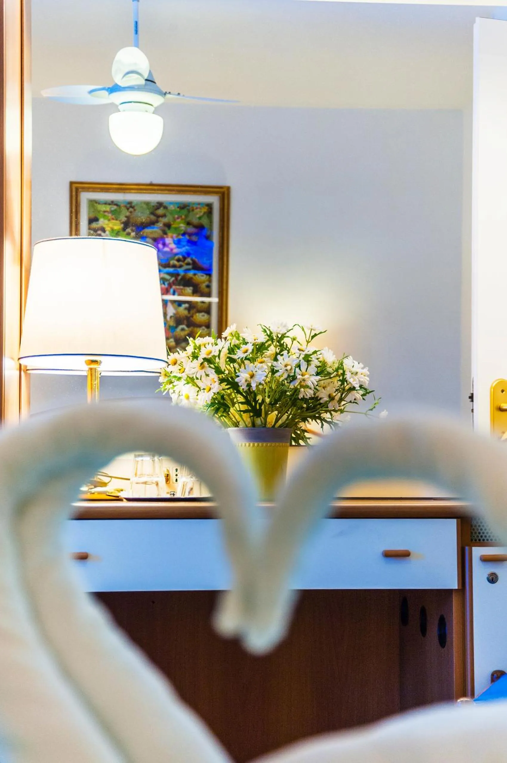 Bed in Hotel Panoramic