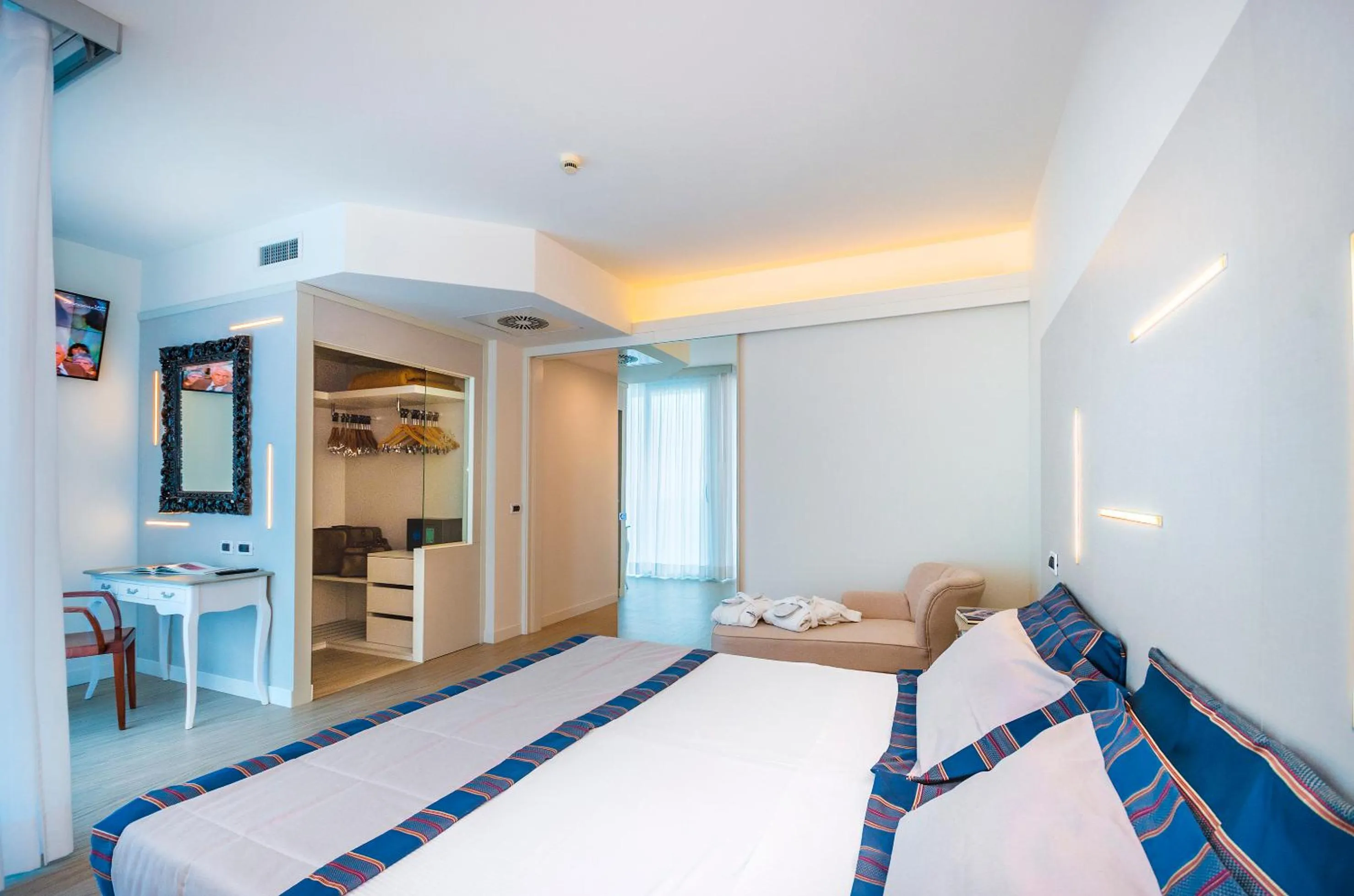 Bedroom, Bed in Hotel Panoramic