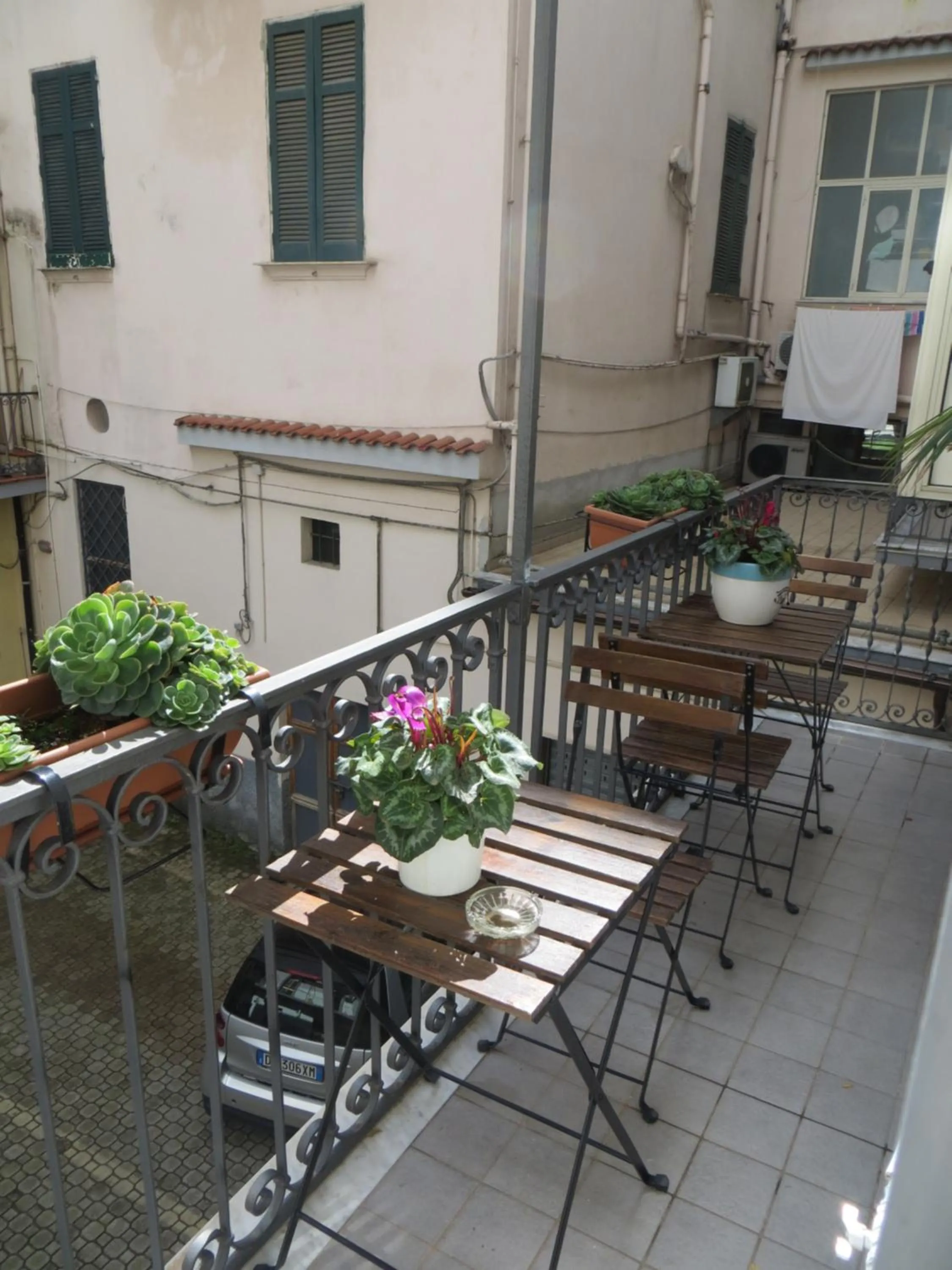 View (from property/room) in B&B Mini Hotel Incity-close train station and port-