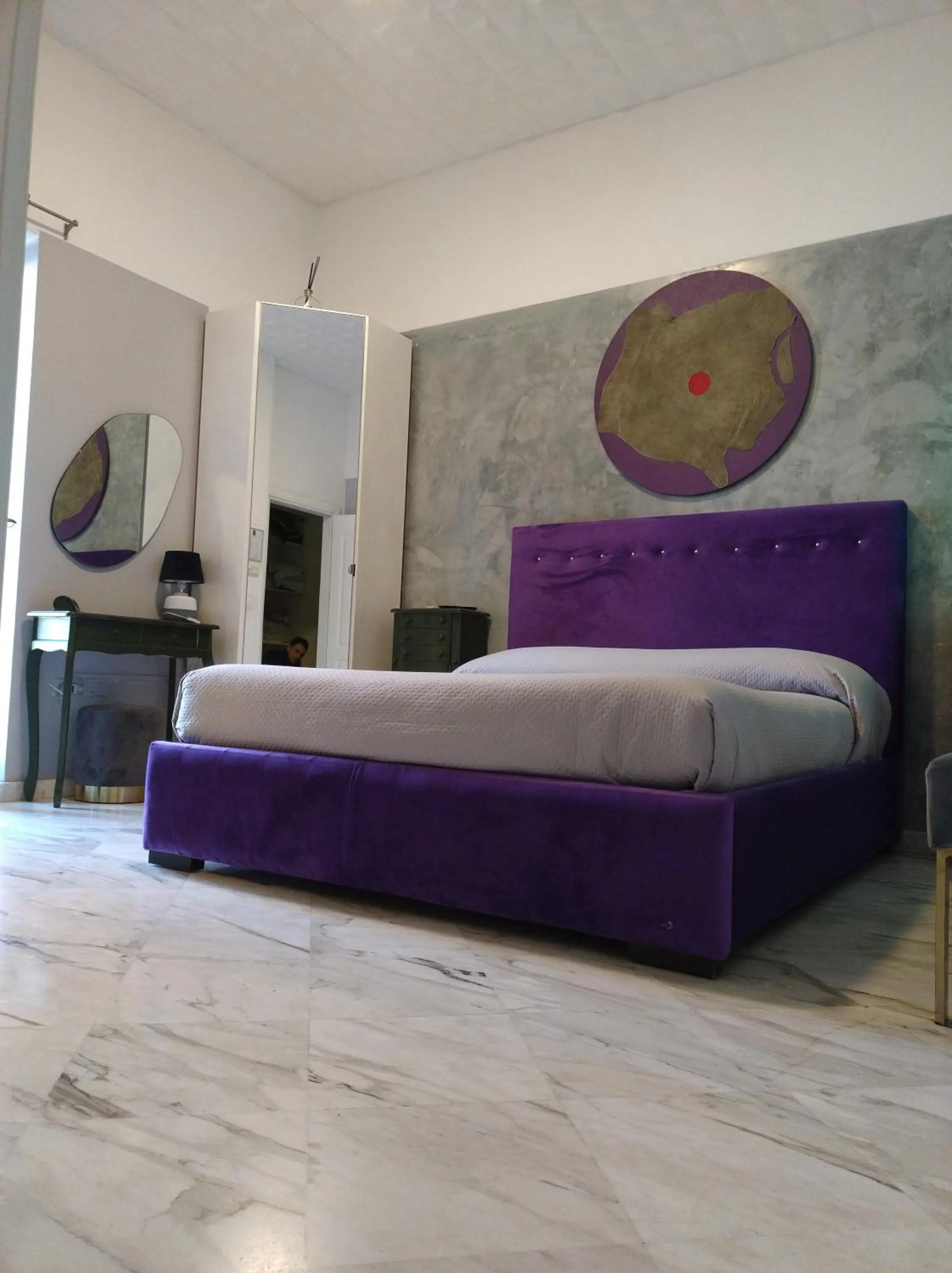 Bed in B&B Mini Hotel Incity-close train station and port-