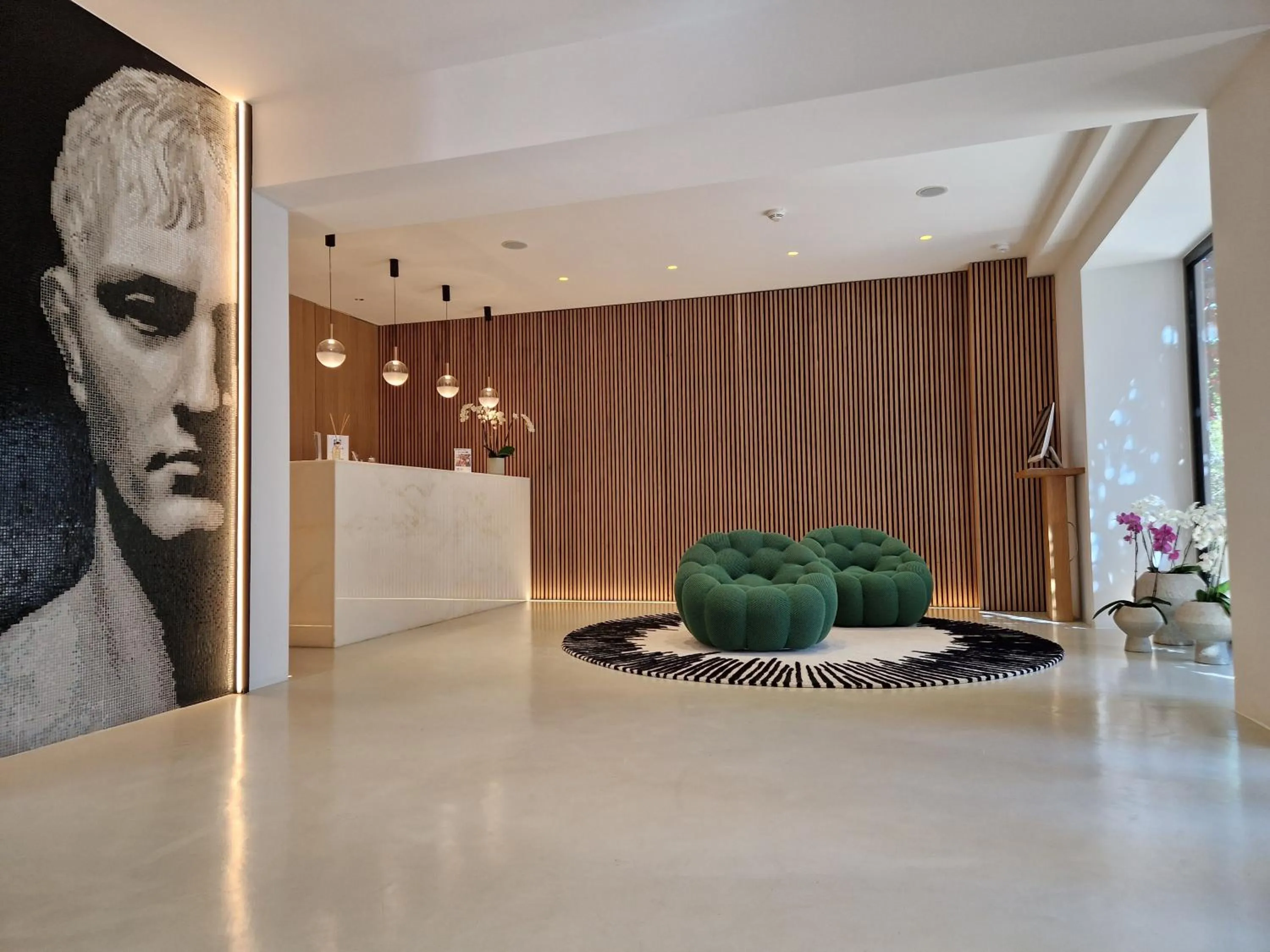 Living room in Hôtel Le Mistral