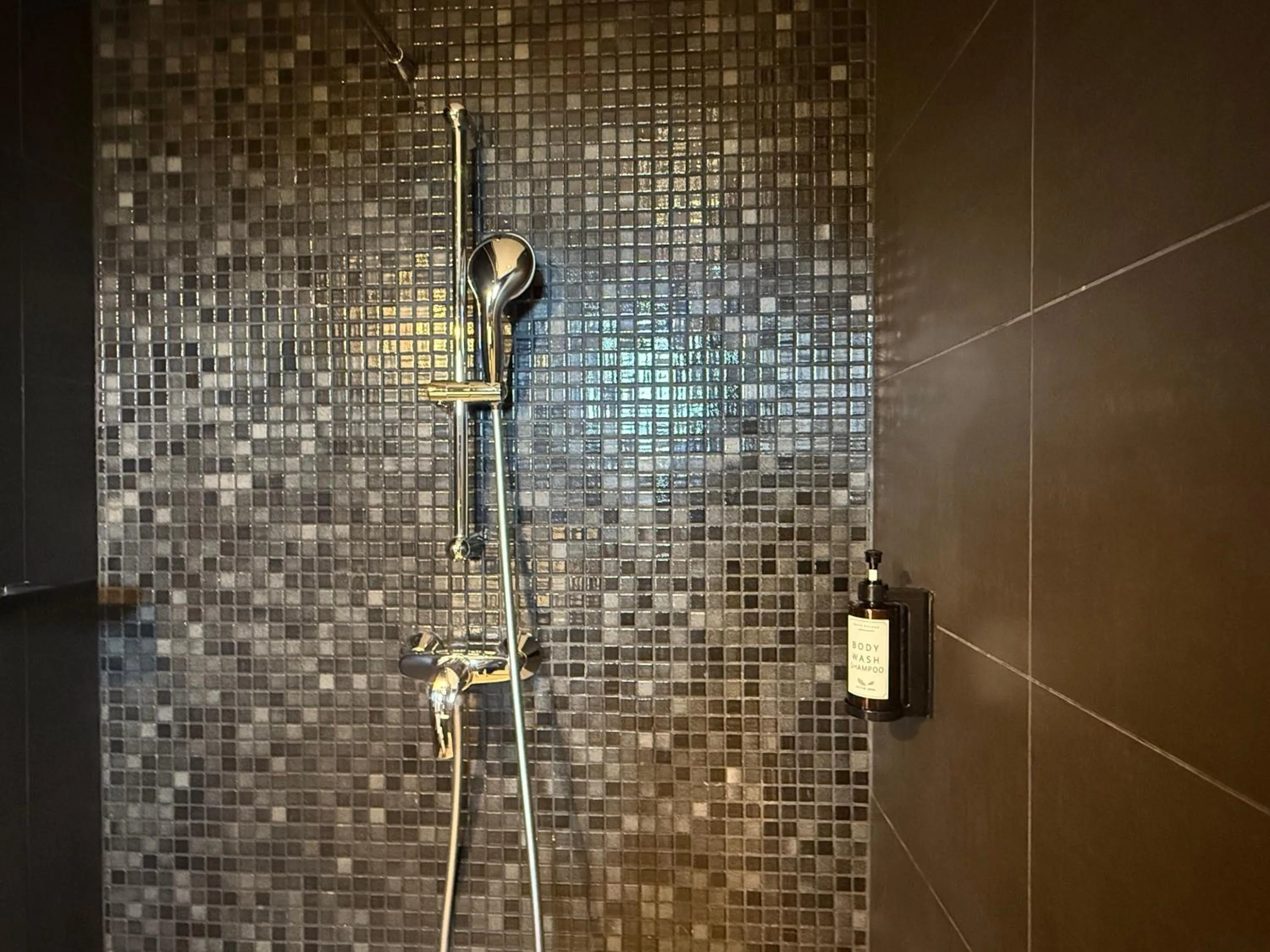 Shower in Hôtel Le Mistral