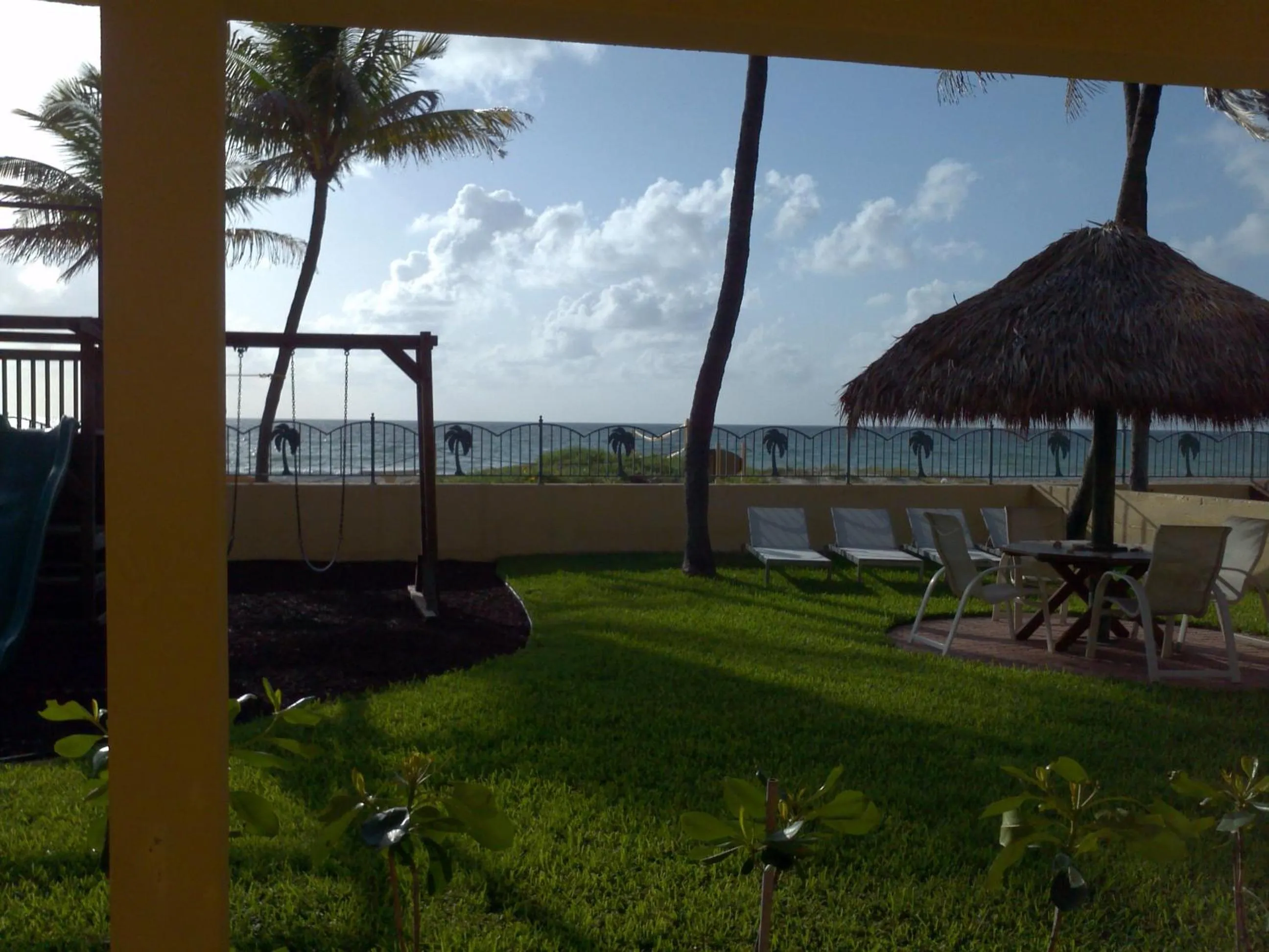 Children play ground in Ebb Tide Resort