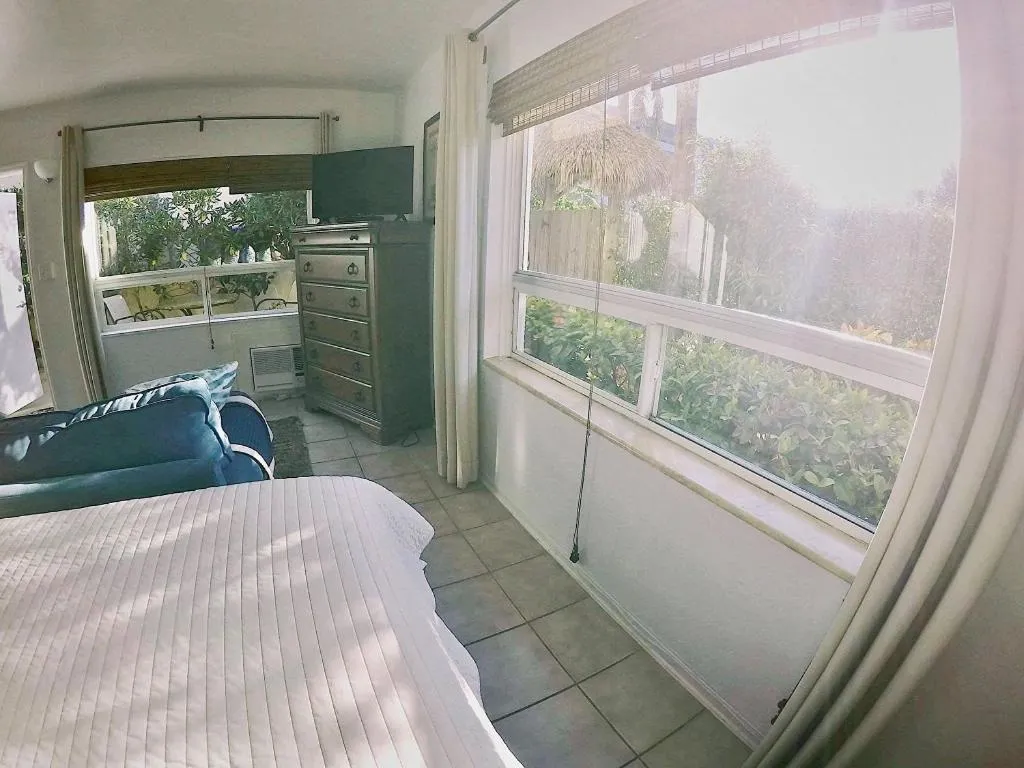 Bed in Ebb Tide Resort