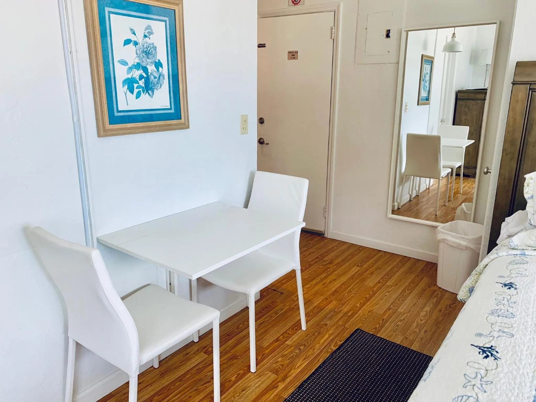 Bed in Ebb Tide Resort