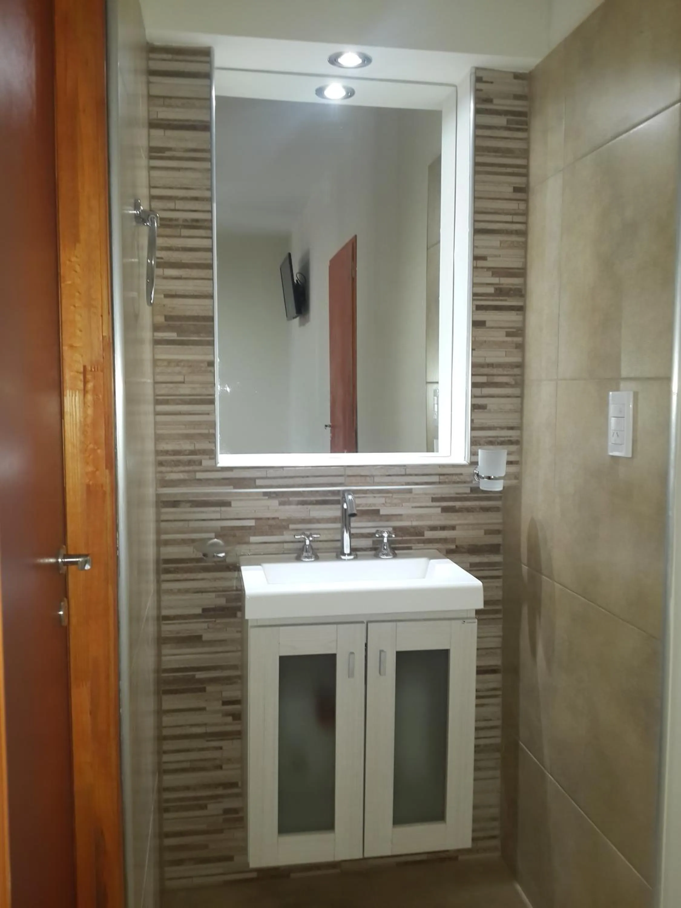 Shower in Hotel Mirador de las Sierras