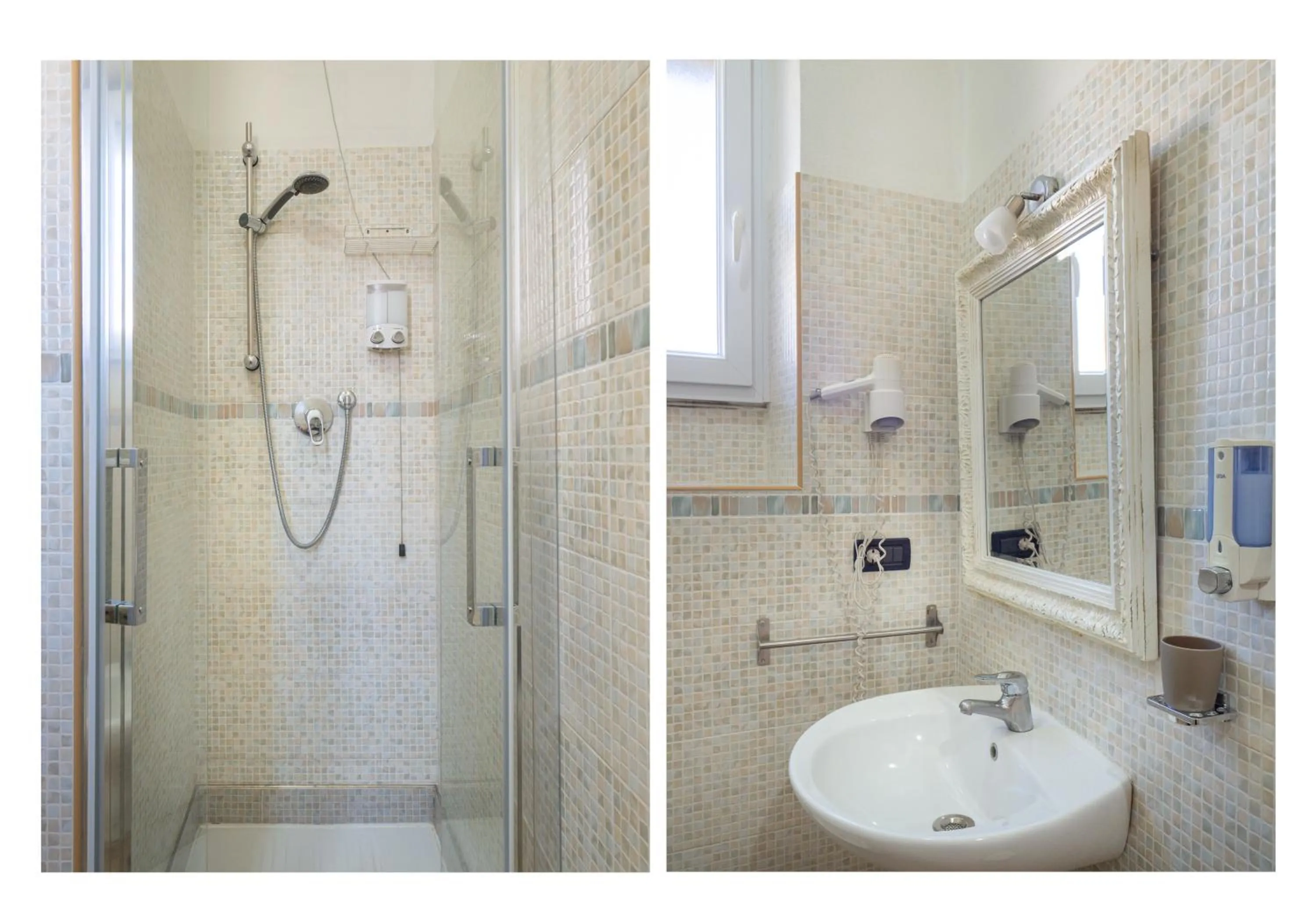 Bathroom in Affittacamere Lunamar