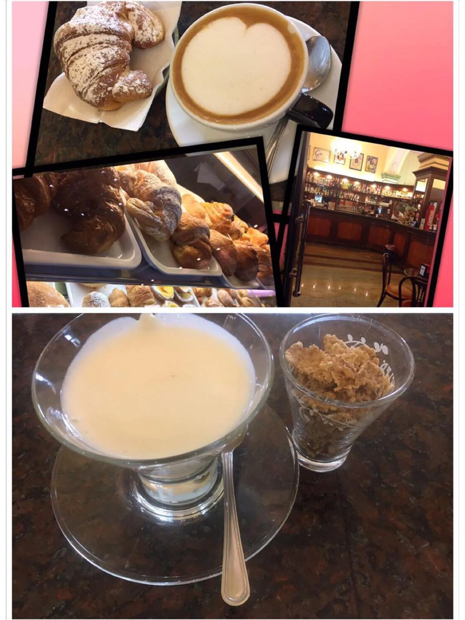 Italian breakfast in Affittacamere Lunamar